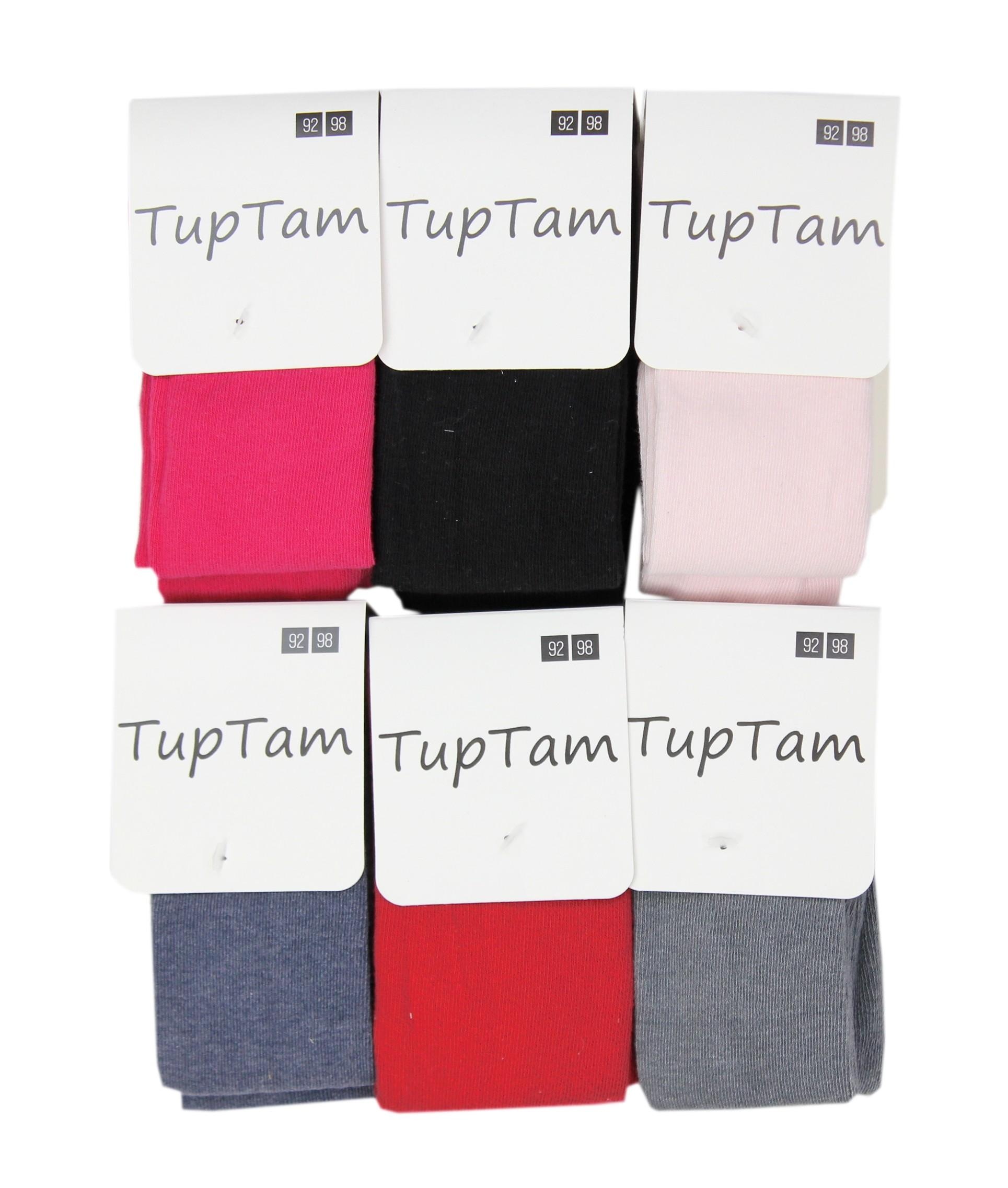 TupTam Strickstrumpfhose »Strumpfhose Mädchen Strickstrumpfhosen Bunt Gemustert 6er Pack«