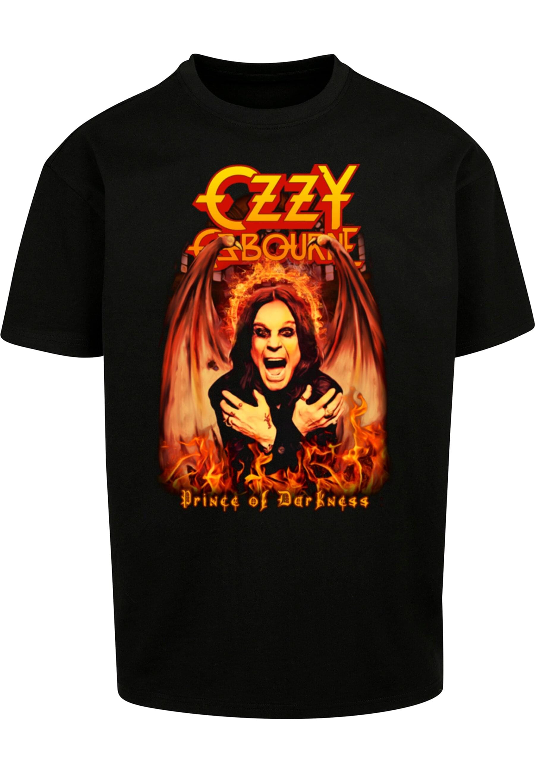 Merchcode T-Shirt "Merchcode Ozzy Osbourne - Demon Wings Heavy Oversize Tee günstig online kaufen