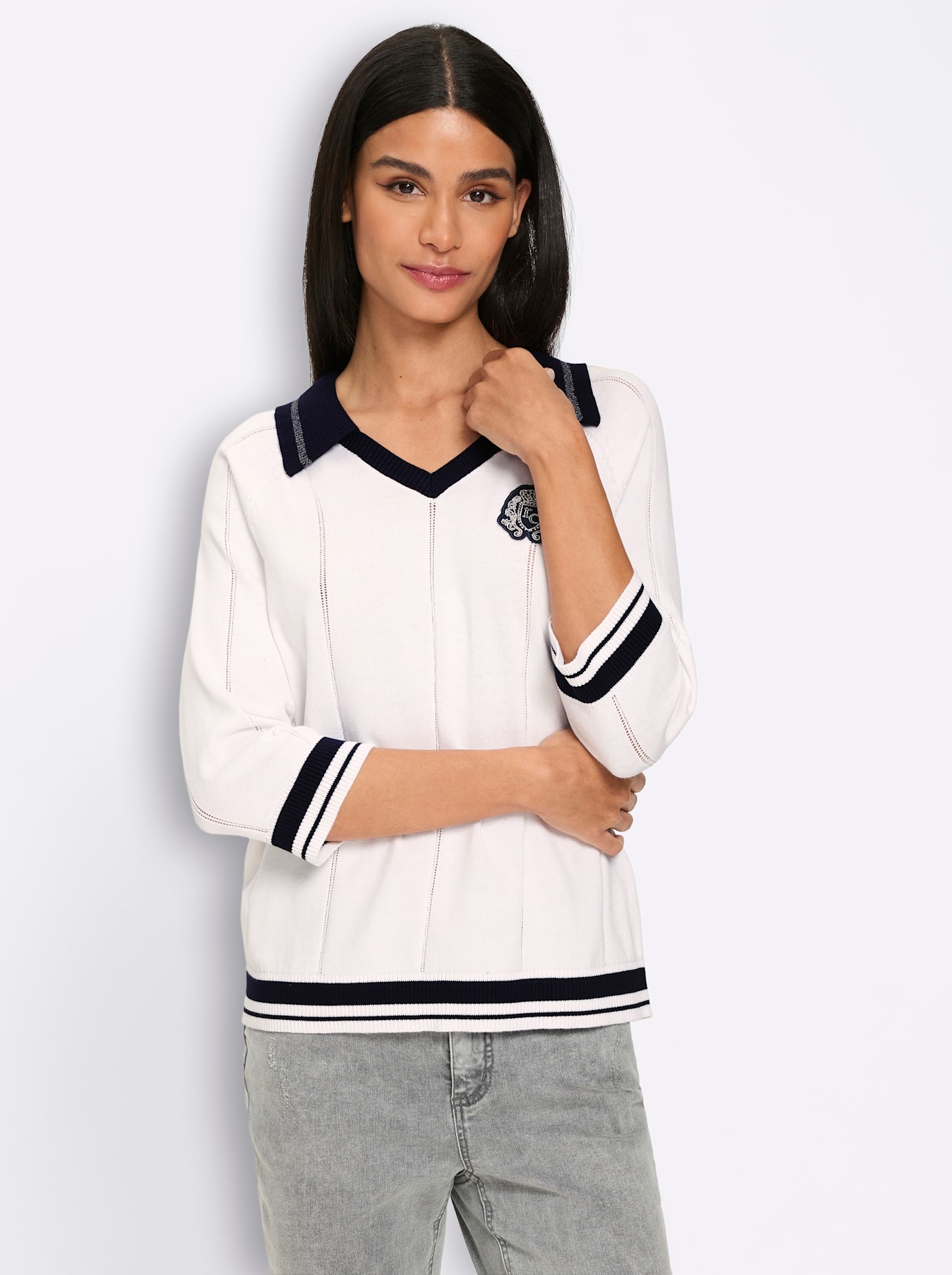 heine Polokragenpullover »Polopullover«