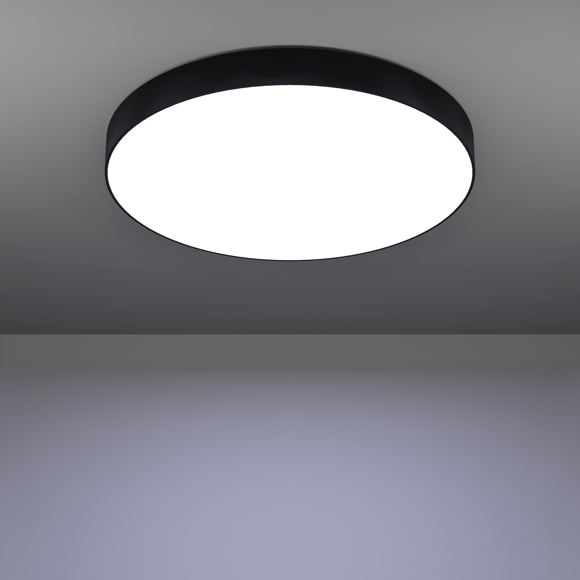 EGLO LED Deckenleuchte »GALLIZZI-Z Deckenlampe - Kunststoff - LED - 36,5W - IP20« LED-Modul 1 Stk. Kaltweiß | Neutralweiß | RGB | Warmweiß Wohzimmerlampe, Esszimmerlampe, Flur, Schlafzimmer, H7 x Ø69 cm