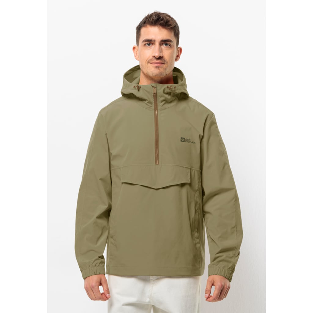 Jack Wolfskin Funktionsjacke »DESERT WIND OVERHEAD M«, mit Kapuze