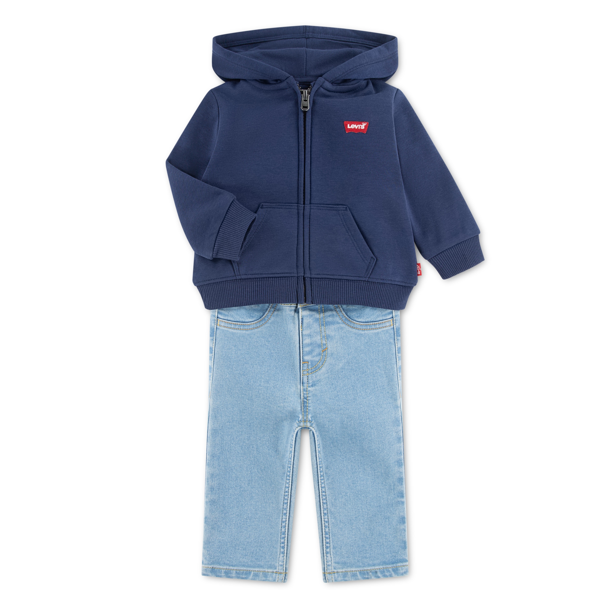Levi's® Kids Body & Hose »LVB 3PC FULL ZIP HOODIE SET« Set, 3 & Sweatjacke - for Boys