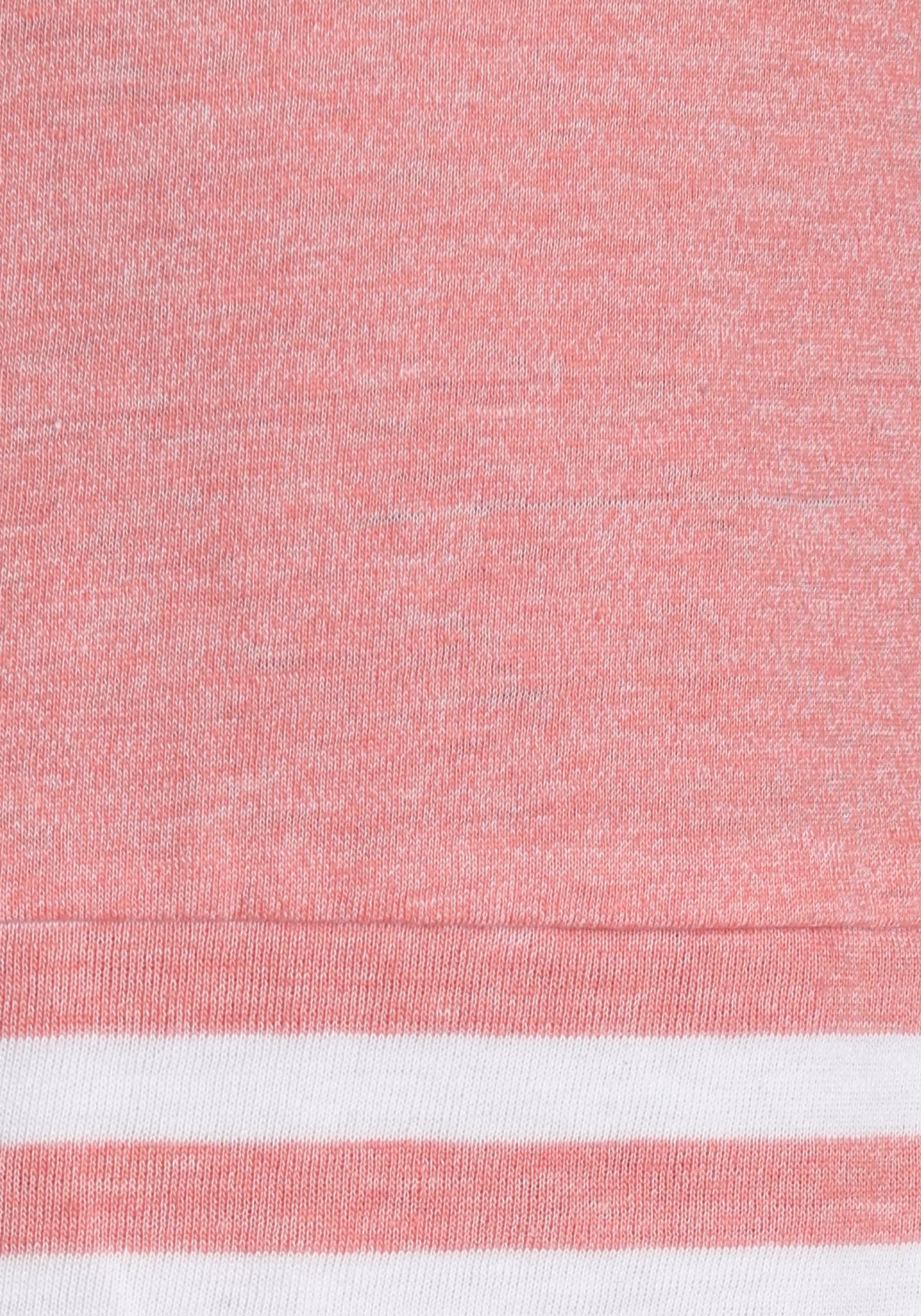 Vivance Dreams Sleepshirt, mit Streifen-Details