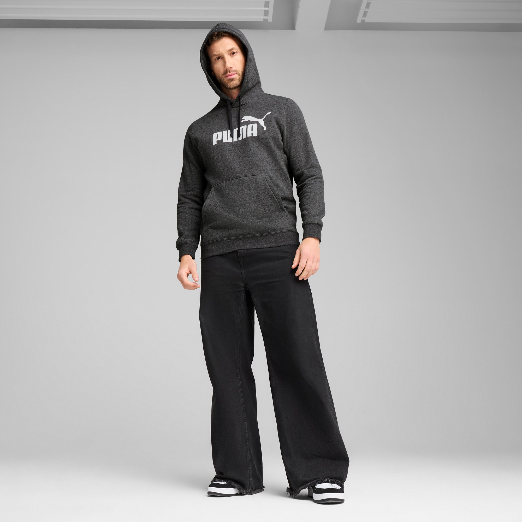 Thumbnail - PUMA Kapuzensweatshirt "ESS NO. 1 LOGO HOODIE FL", mit verstellbarer Kapuze, mit Kängurutasche, reguläre Passform