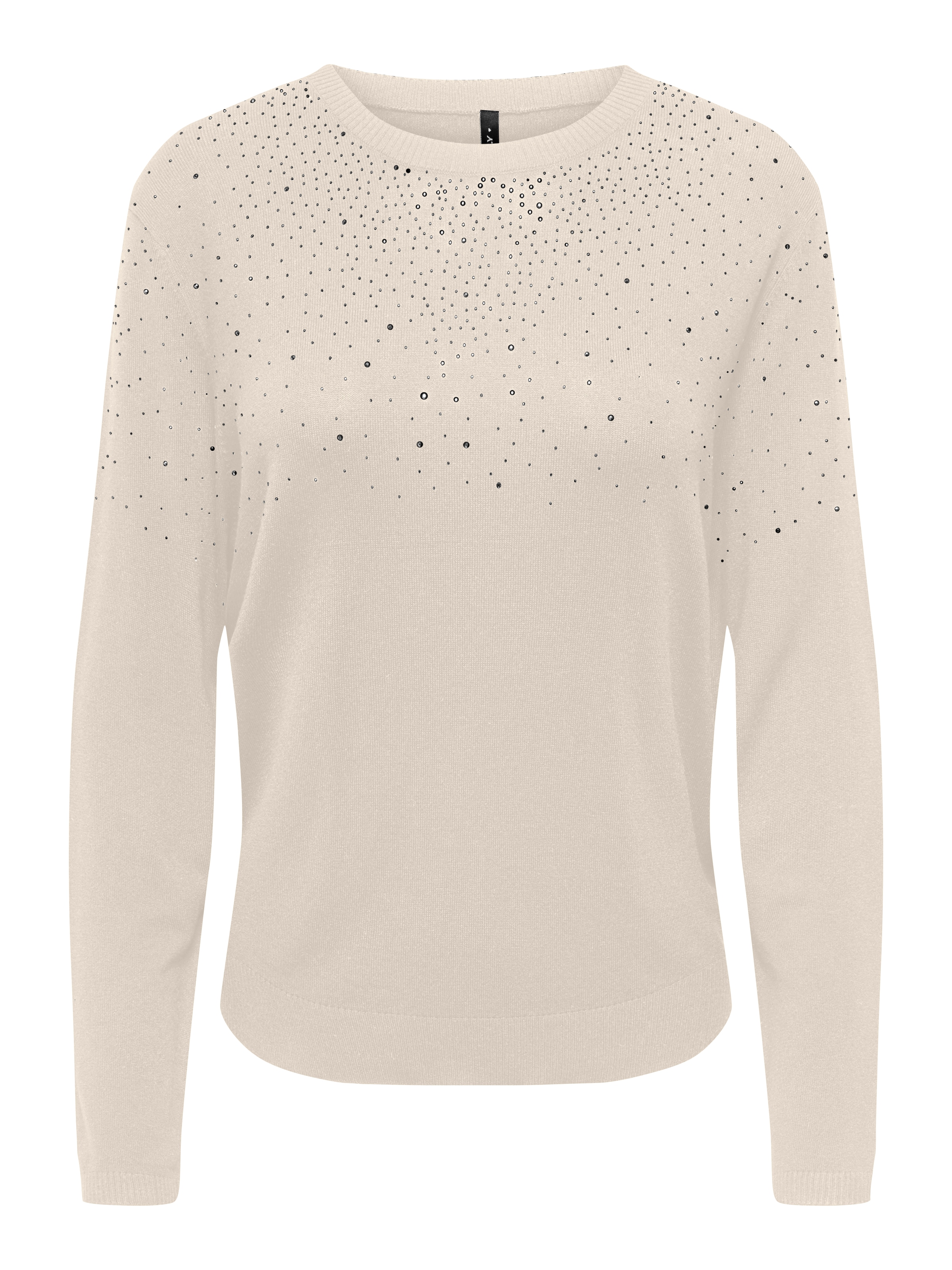 ONLY Kurzarmpullover "ONLANABELLA LS BLING O-NECK KNT" günstig online kaufen