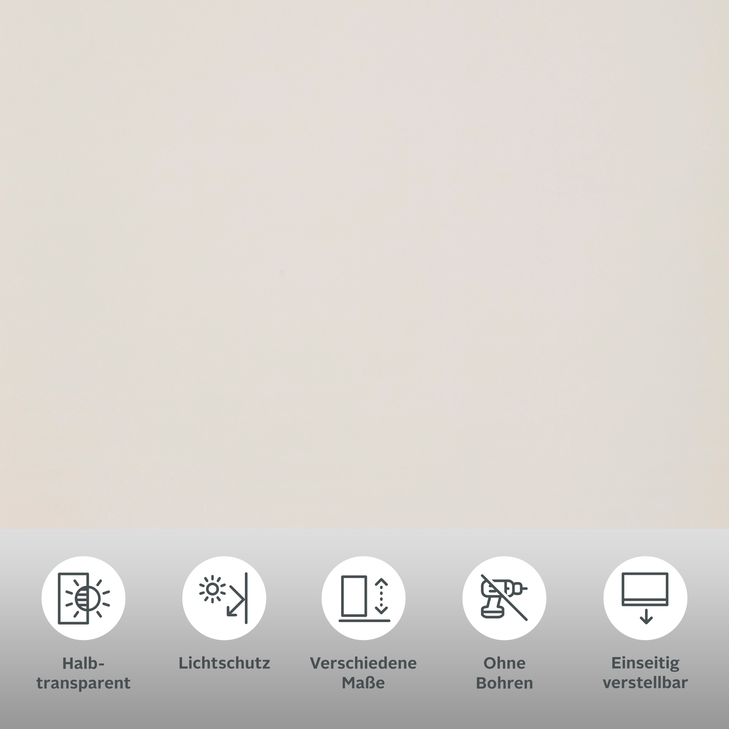 Thumbnail - my home Seitenzugrollo "Themse-Uni" Lichtschutz Sichtschutz ohne Bohren freihängend Bestseller mit 1500 4,5-Sterne-Bewer...