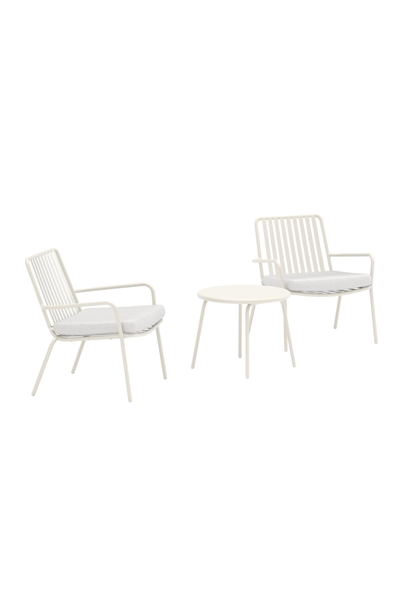 Venture Home Gartenlounge-Set »Mykonos, großzügiges Outdoor-Set für hohen Sitzkomfort« 3 tlg. Loungemöbel mit Stoffbezug, angenehm, weich
