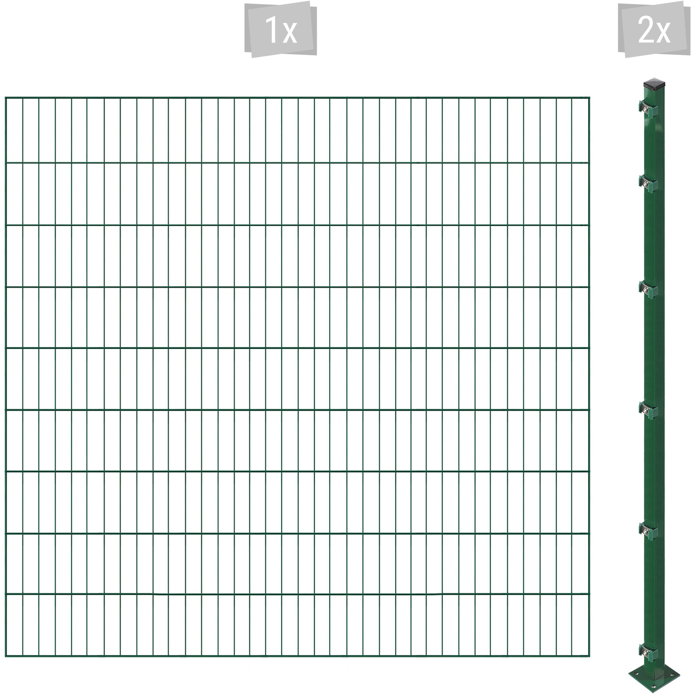 Arvotec Einstabmattenzaun »ESSENTIAL 180 zum Einbetonieren«, Zaunhöhe 180 cm, Zaunlänge 2 - 60 m