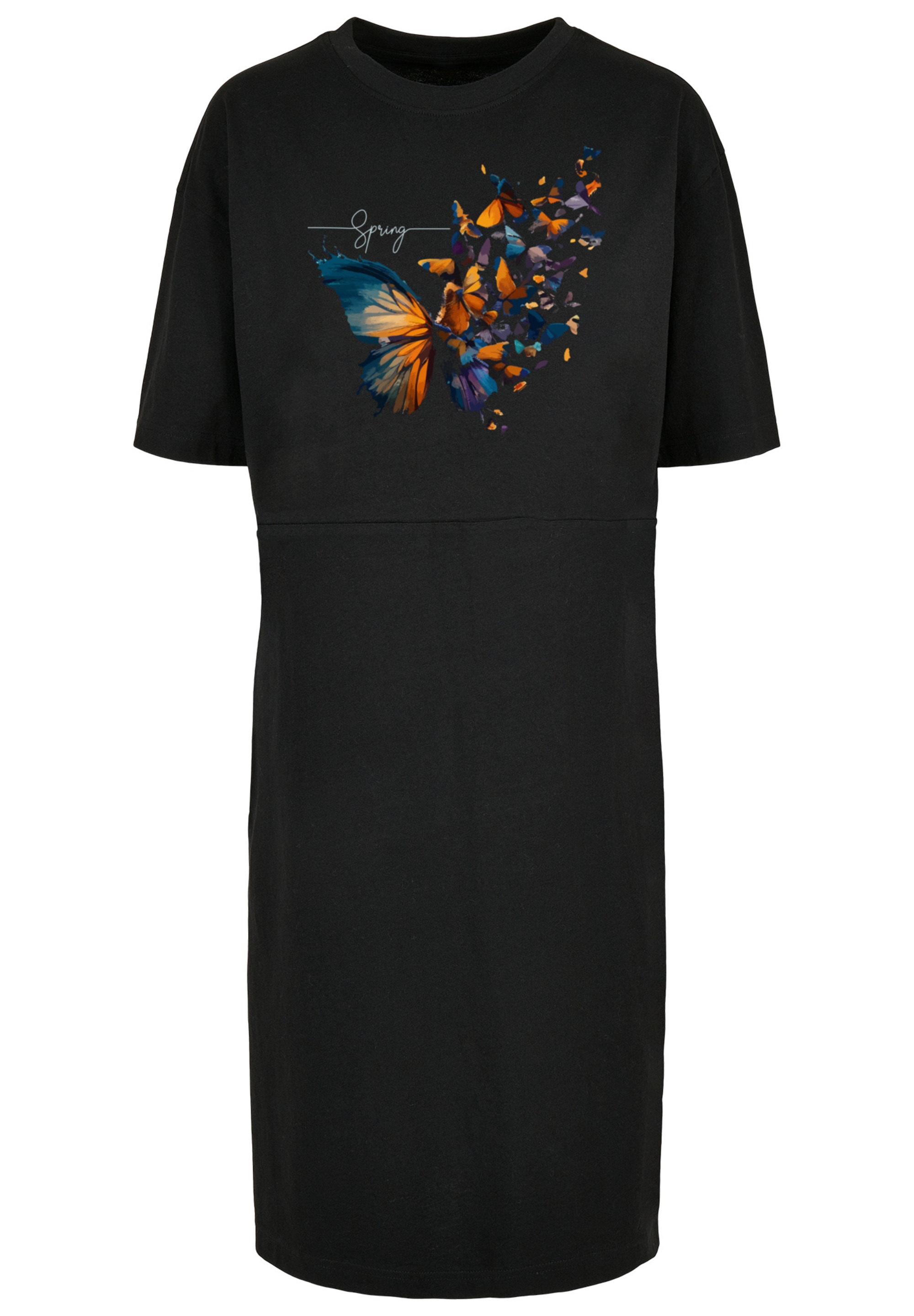 F4NT4STIC Shirtkleid "Schmetterling Frühlings Oversize Kleid", Print günstig online kaufen