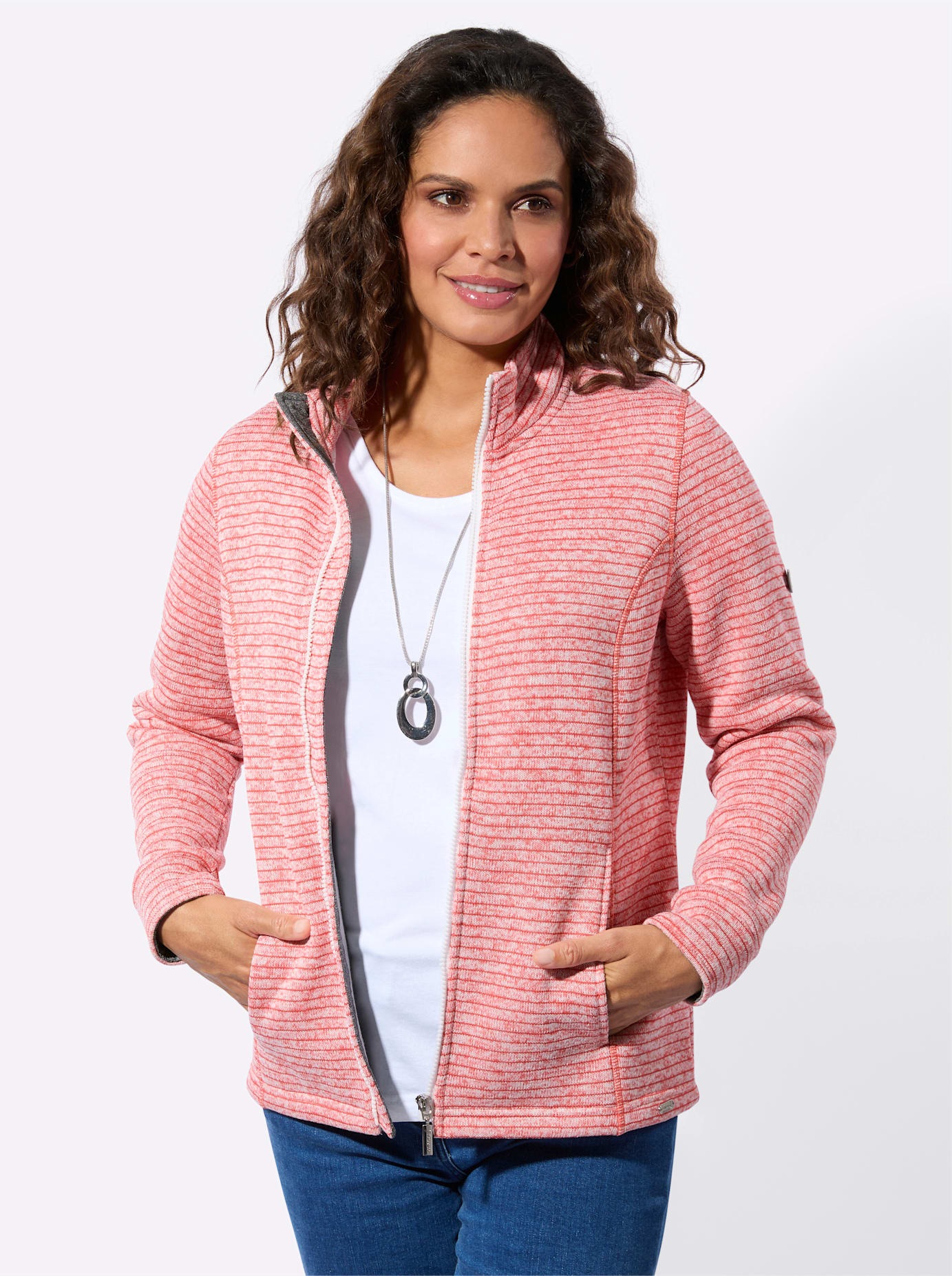 Casual Looks Fleecejacke günstig online kaufen