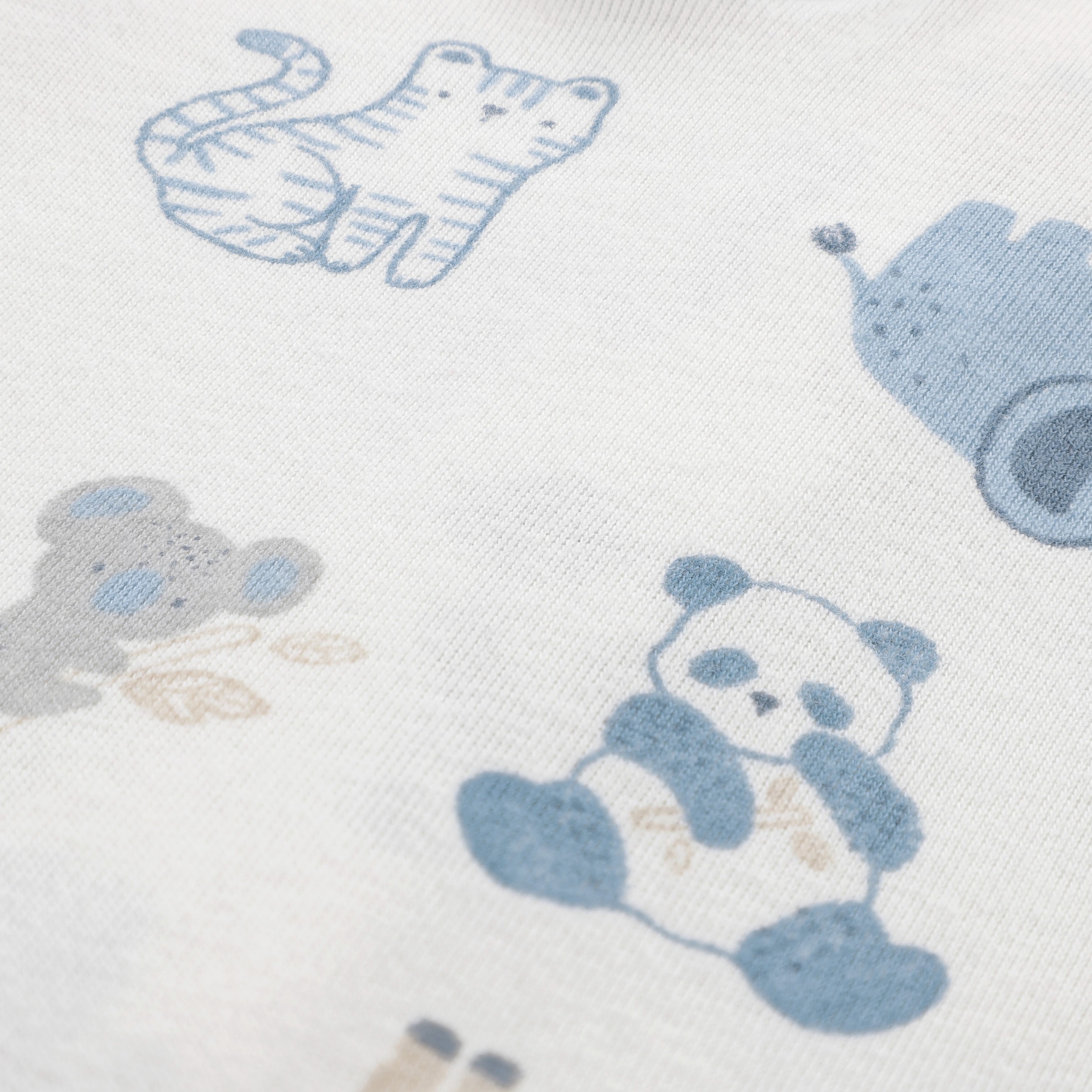 HUGGIES babywear Overall »HUGB FOOTED COVERALL« Strampler mit langen Armen und Füßen /  Allover-Print / für Boys