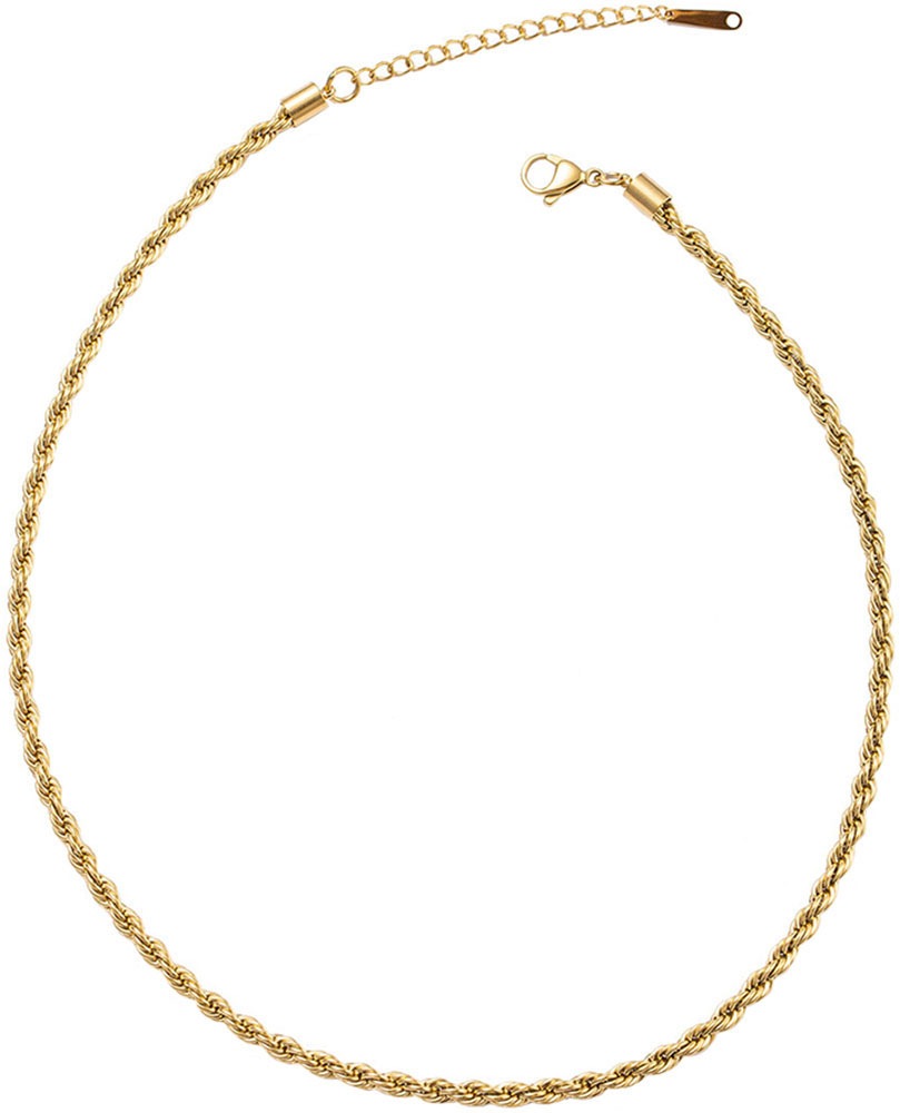 Firetti Collier »Schmuck Geschenk Halsschmuck Halskette Kordelkette«, Made in Germany