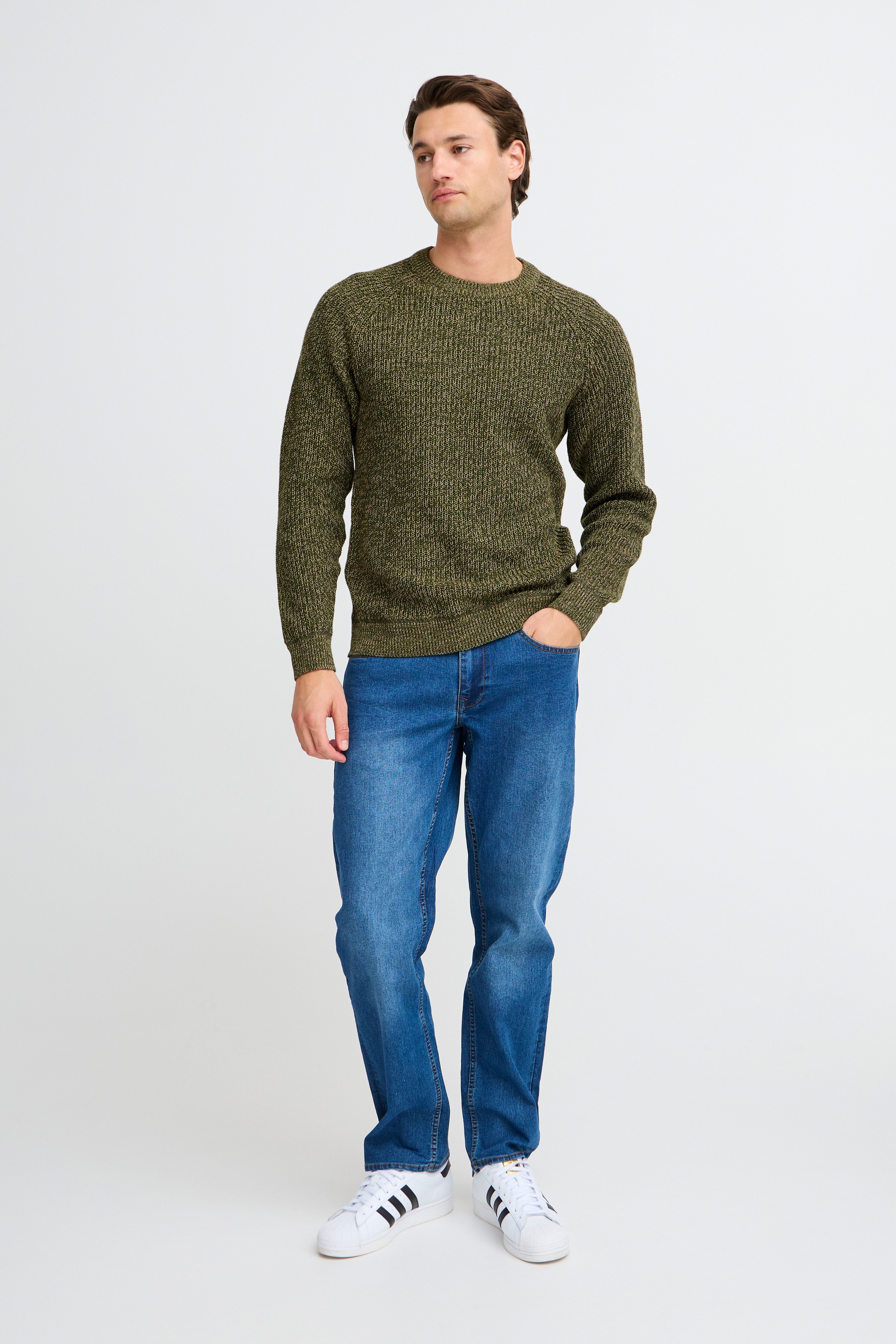 Blend Strickfleece-Pullover "Strickpullover BHPullover" günstig online kaufen