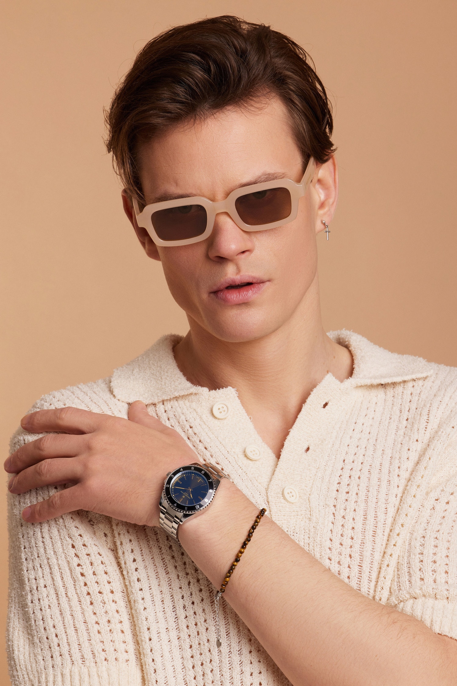 PHILIPP BLANC Sonnenbrille »PA15-01« Glass 0.74MM Polarized Lens UV400，CAT3.0