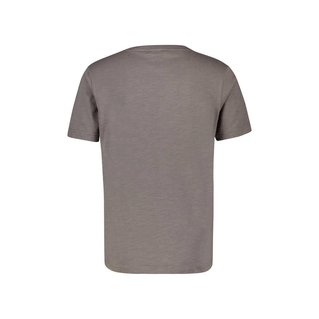 LERROS T-Shirt »LERROS T-Shirt, Print auf linker Brust«