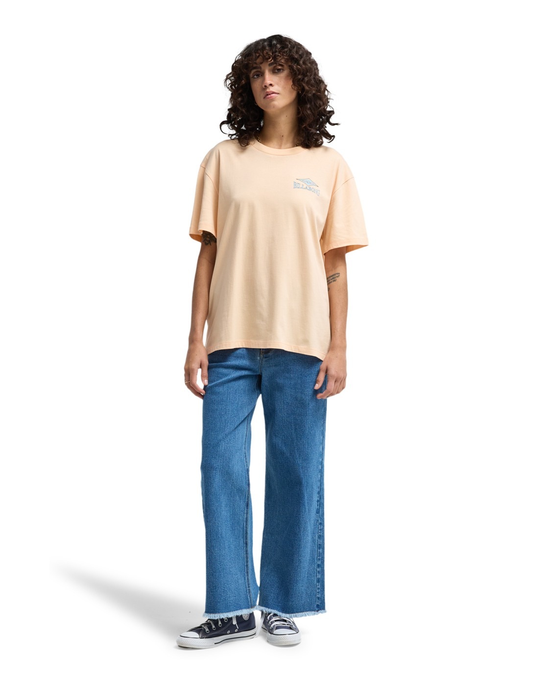 Billabong Heritage Baker T-Shirt Soft Peach M 2
