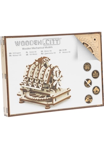 Wooden City Modellbausatz »V8 Engine«, aus Holz; Made in Europe kaufen