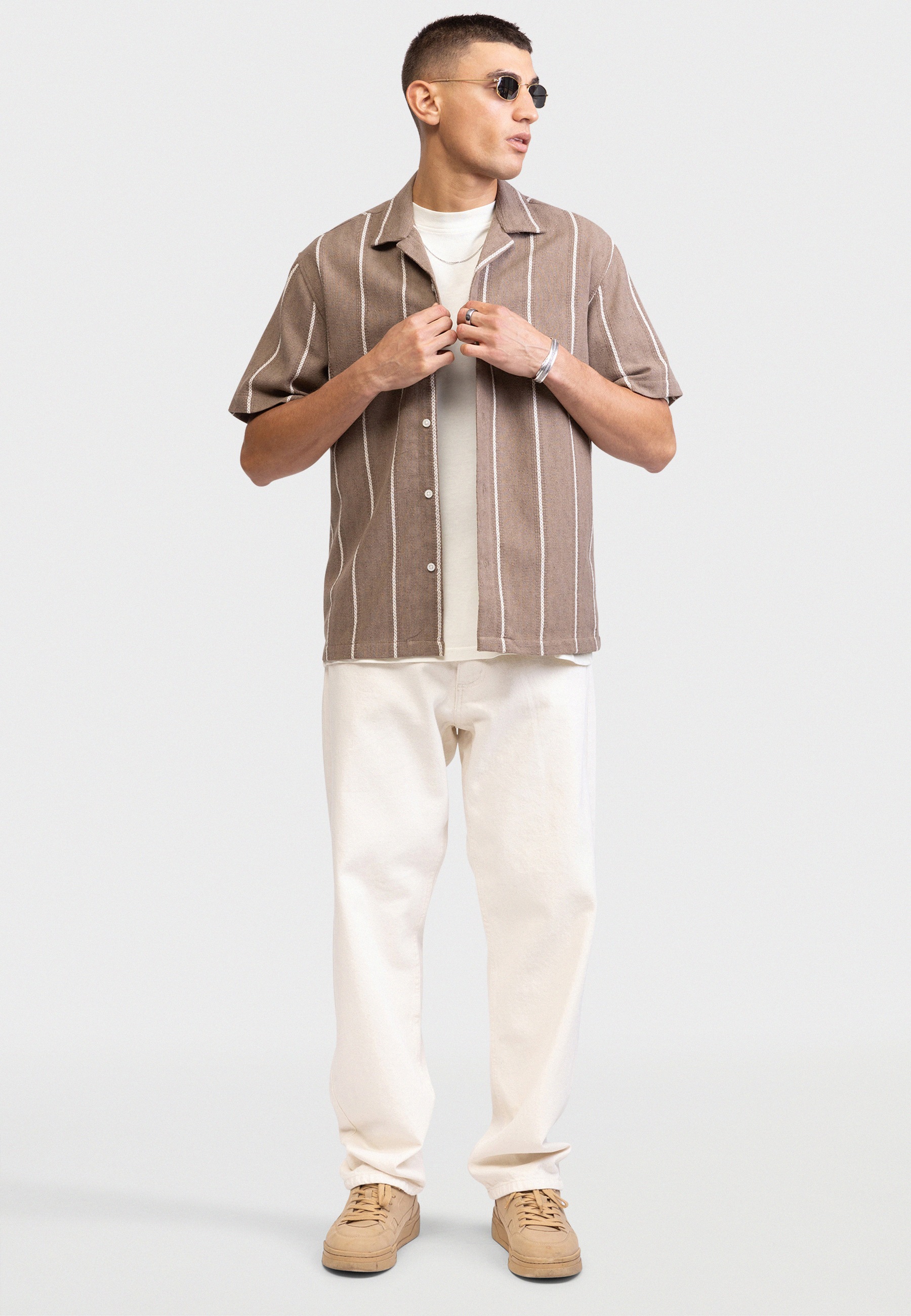 REDEFINED REBEL Kurzarmhemd "Redefined Rebel Shirt RRJesper Shirt REGULAR F günstig online kaufen