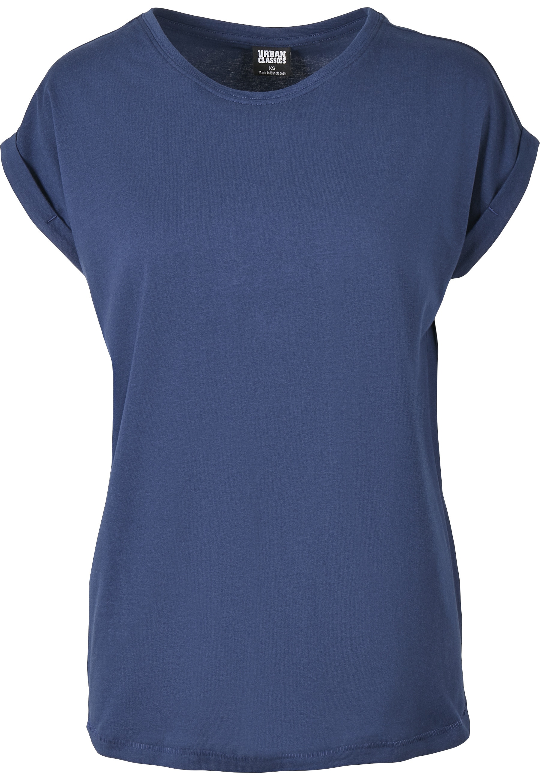 URBAN CLASSICS Kurzarmshirt "Urban Classics Damen Ladies Extended Shoulder günstig online kaufen