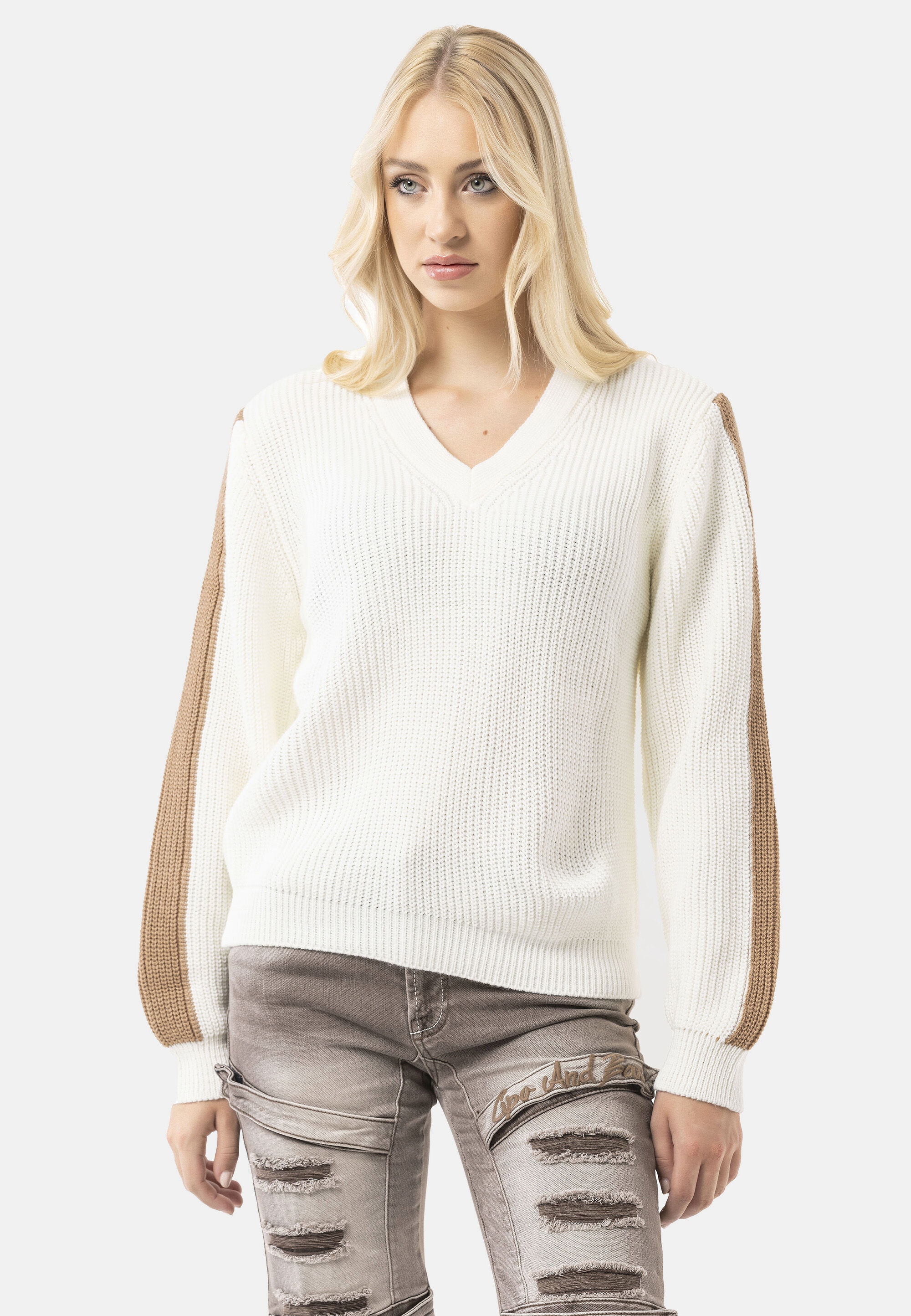 Cipo & Baxx Strickpullover »WP260« 1 Stk.