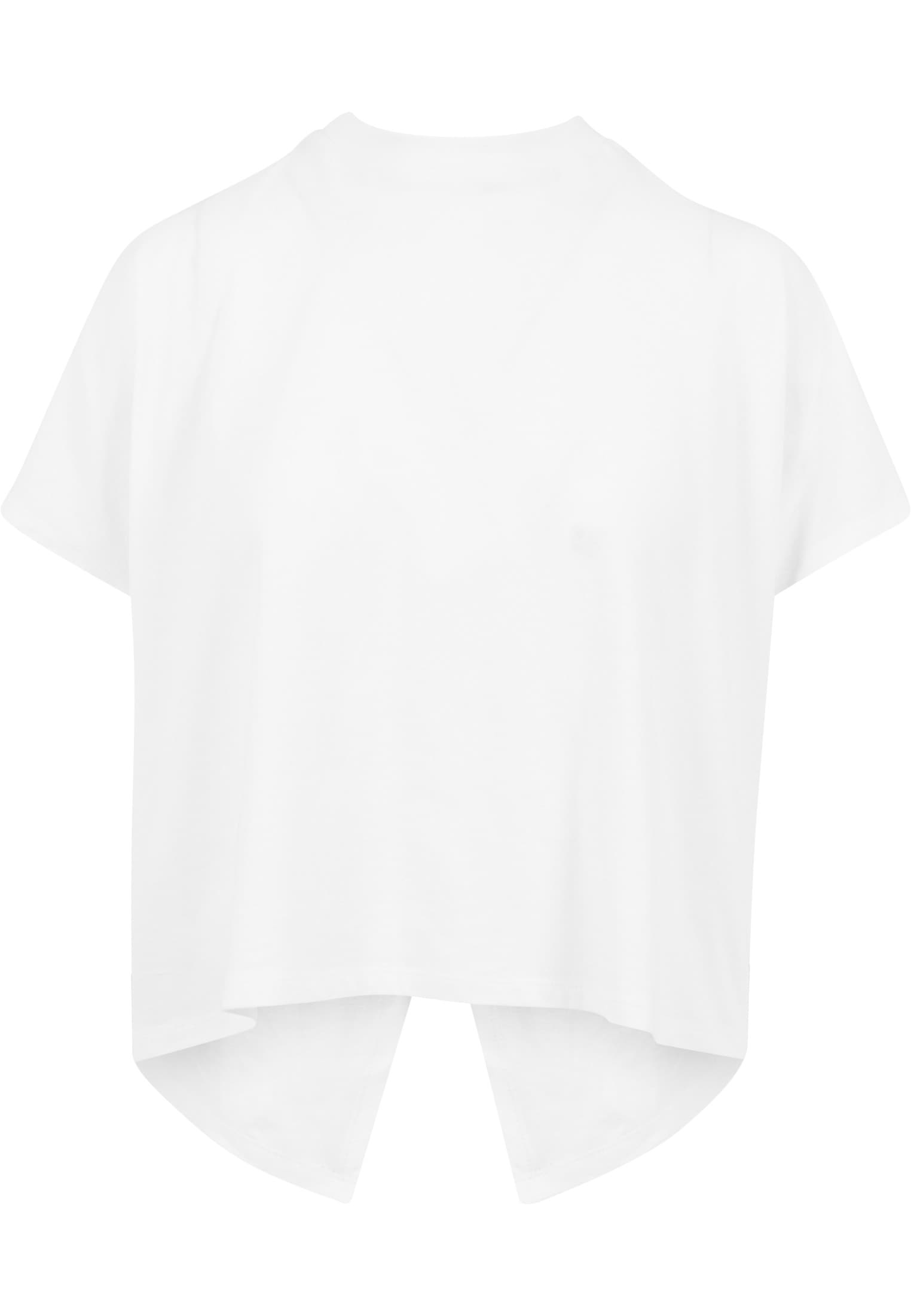 URBAN CLASSICS Kurzarmshirt »Damen Ladies Overlap Turtleneck Tee«, (1 tlg.)  kaufen | BAUR