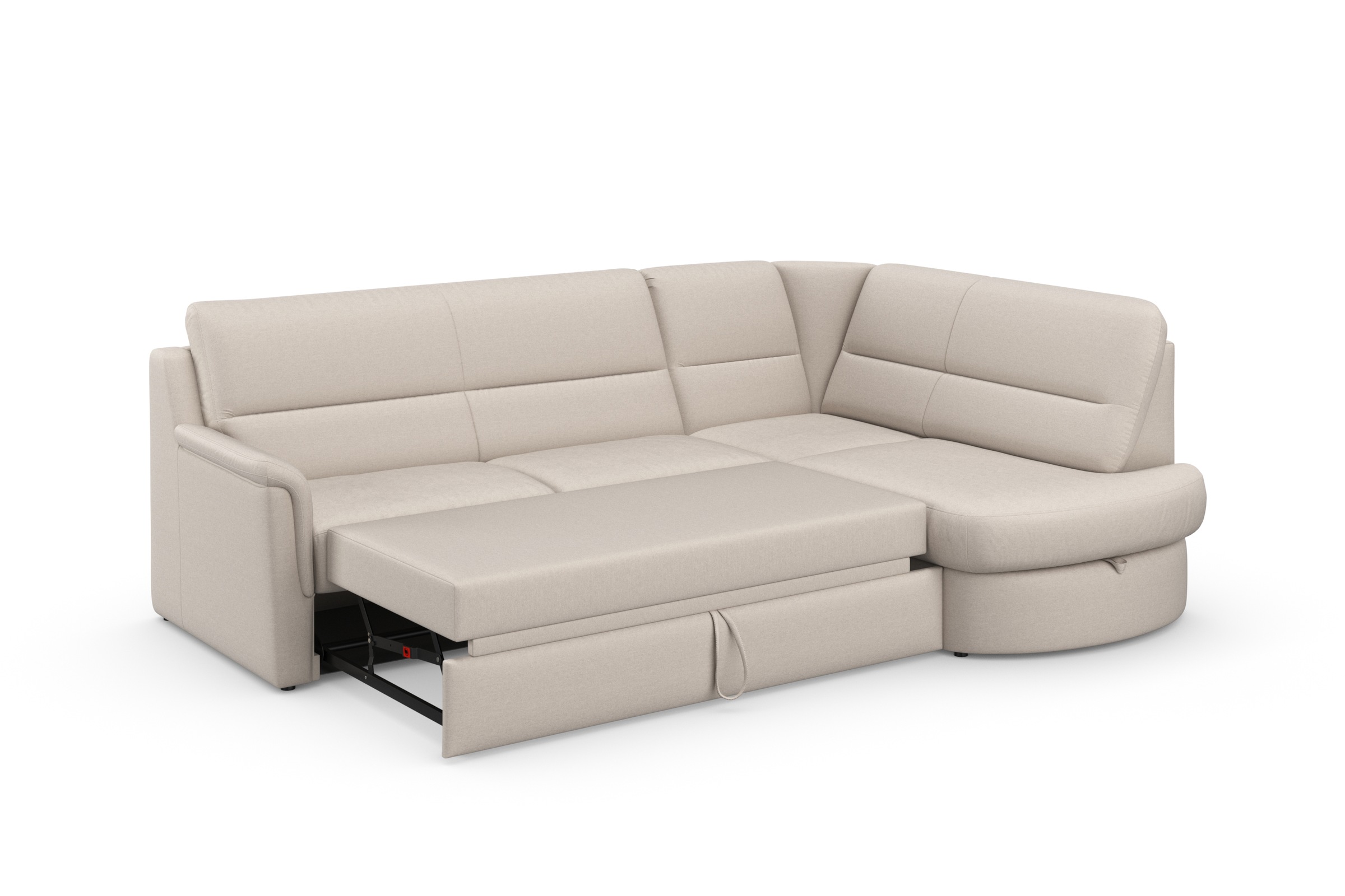 sit&more Ecksofa »Panini L-Form«, wahlweise mit Bettfunktion und Bettkasten