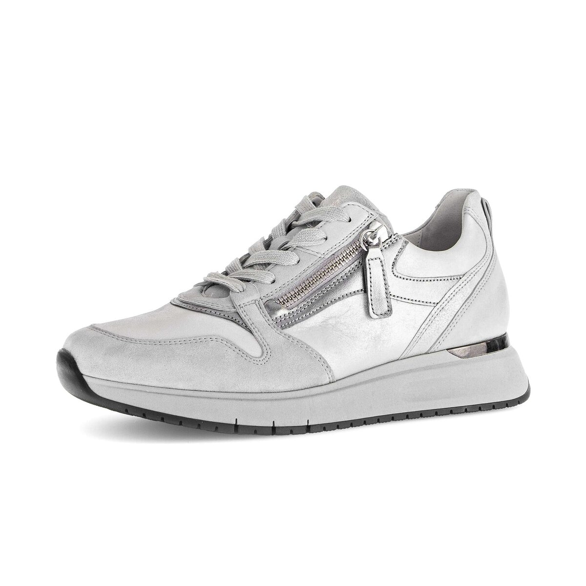 Gabor Sneaker "Sneaker low Materialmix Leder" günstig online kaufen