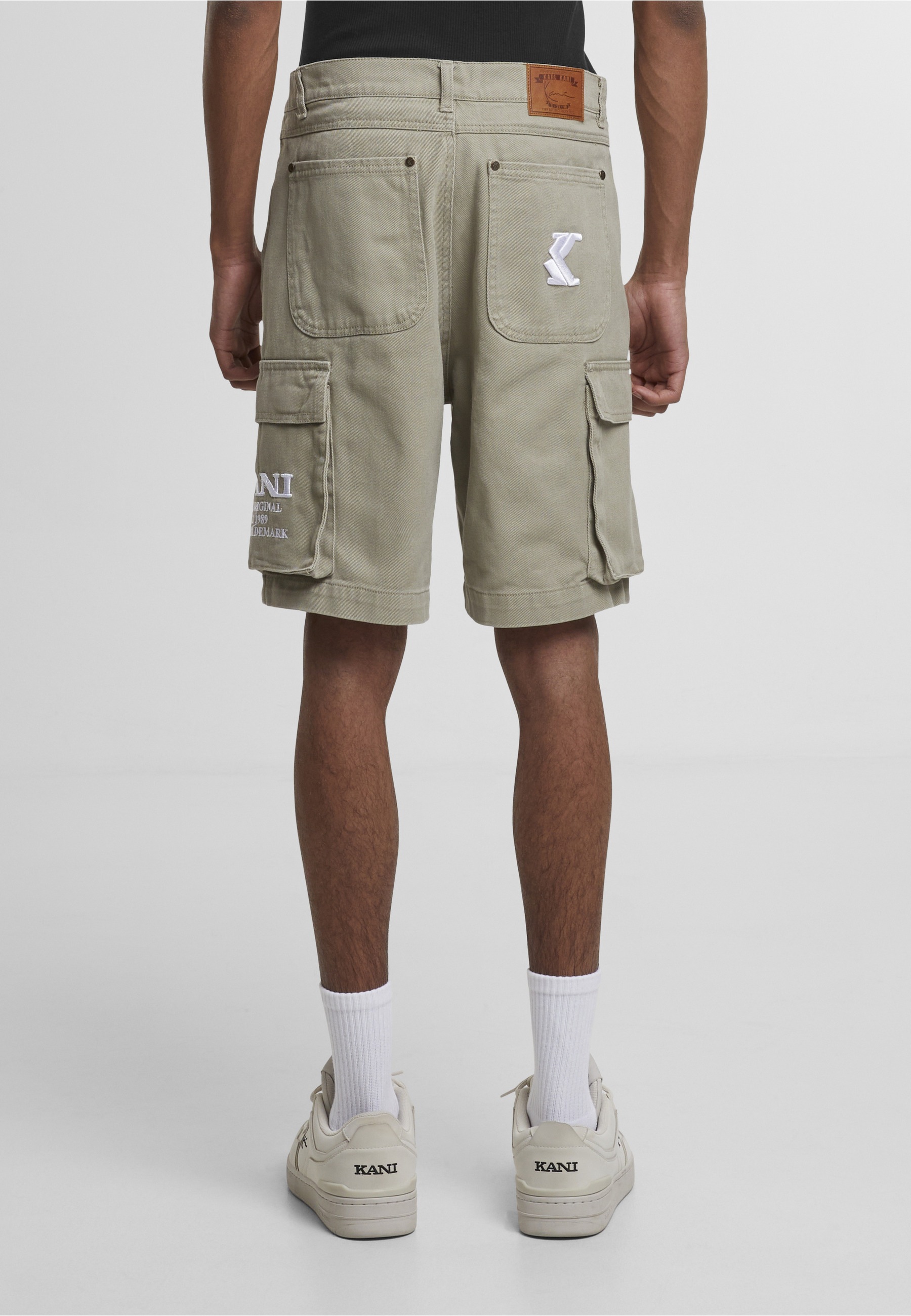 Karl Kani Cargoshorts »Karl Kani KM222-042-1 KK Retro Washed Cargo Shorts«