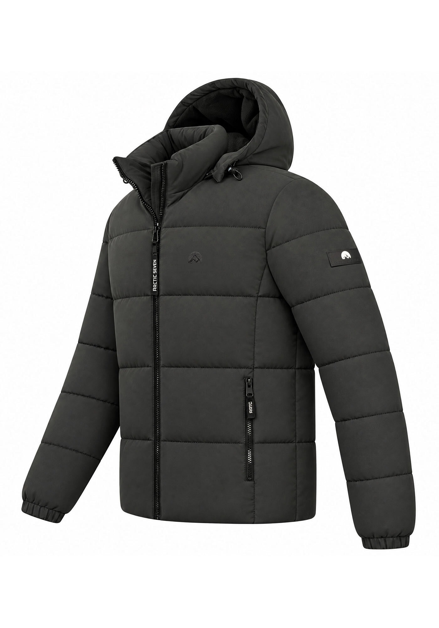 Arctic Seven Winterjacke »ASCreesi« mit warmem Teddyfell und abnehmbarer Kapuze