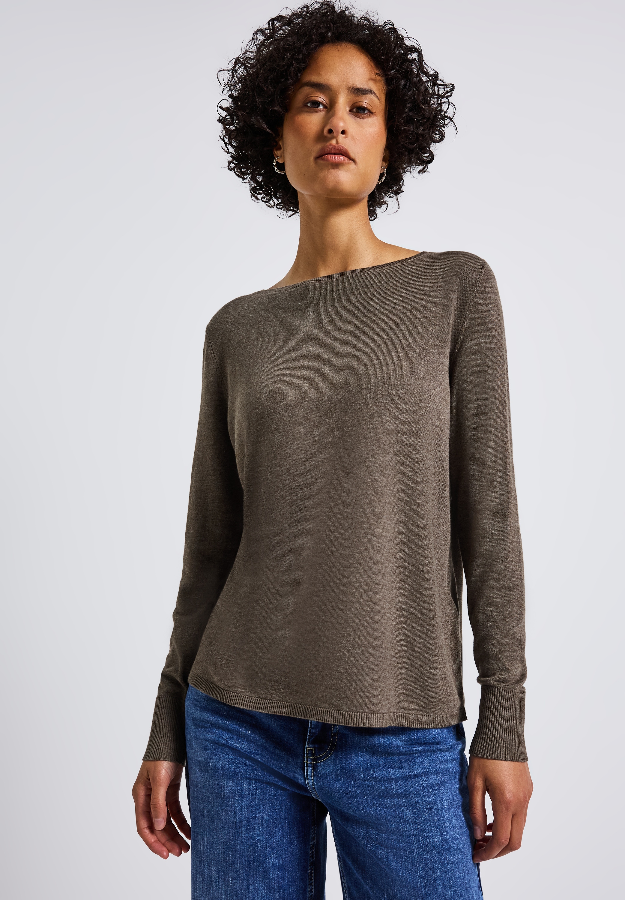 STREET ONE Strickpullover, softe Viskose günstig online kaufen