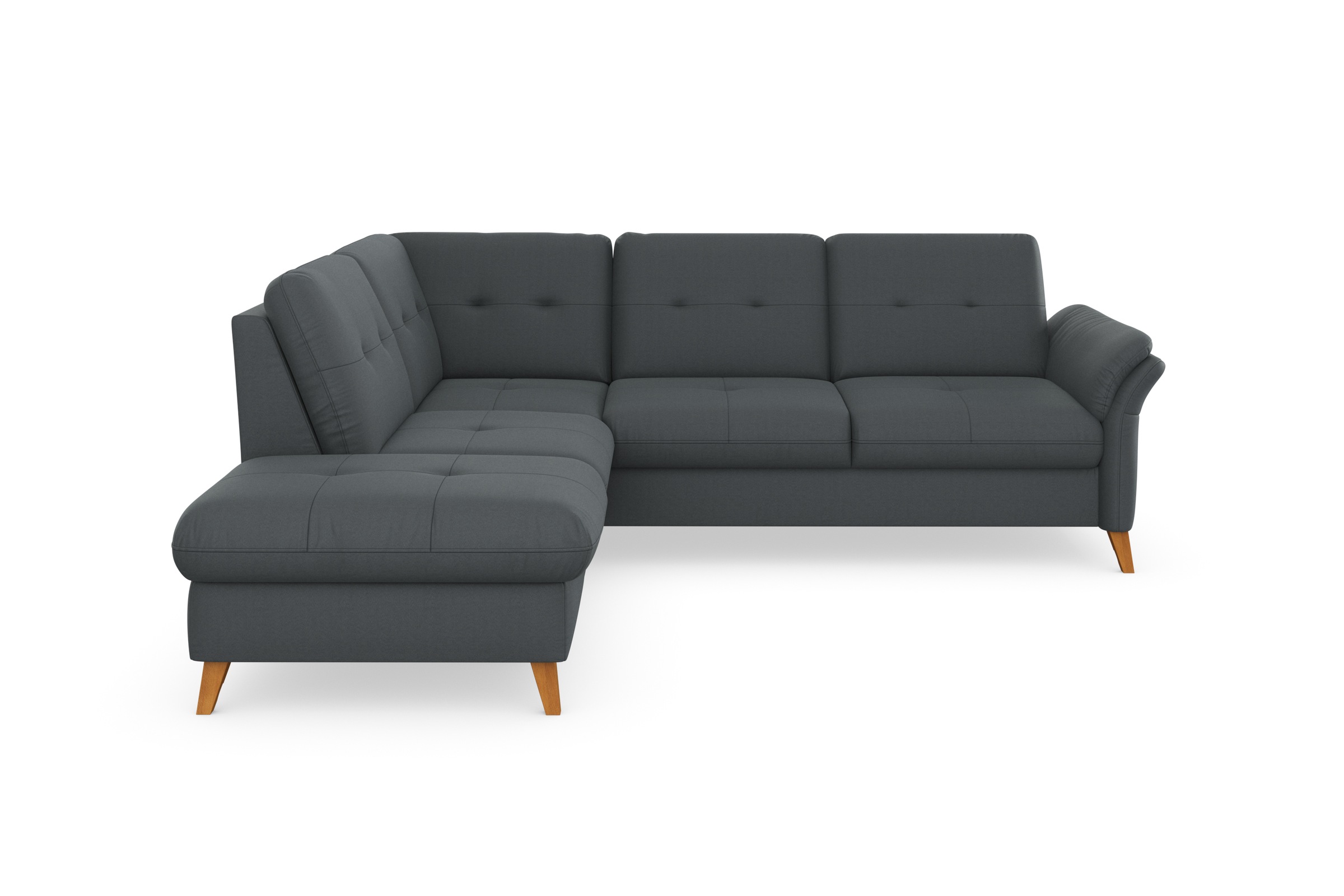 sit&more Ecksofa »Göteborg«, inkl. Sitztiefenverstellung, wahlweise mit Bettfunktion & Bettkasten