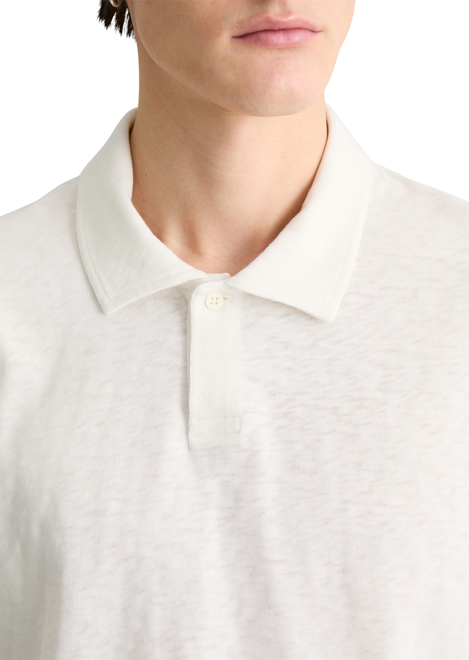 Marc O'Polo DENIM Poloshirt »aus reiner Bio-Baumwolle«