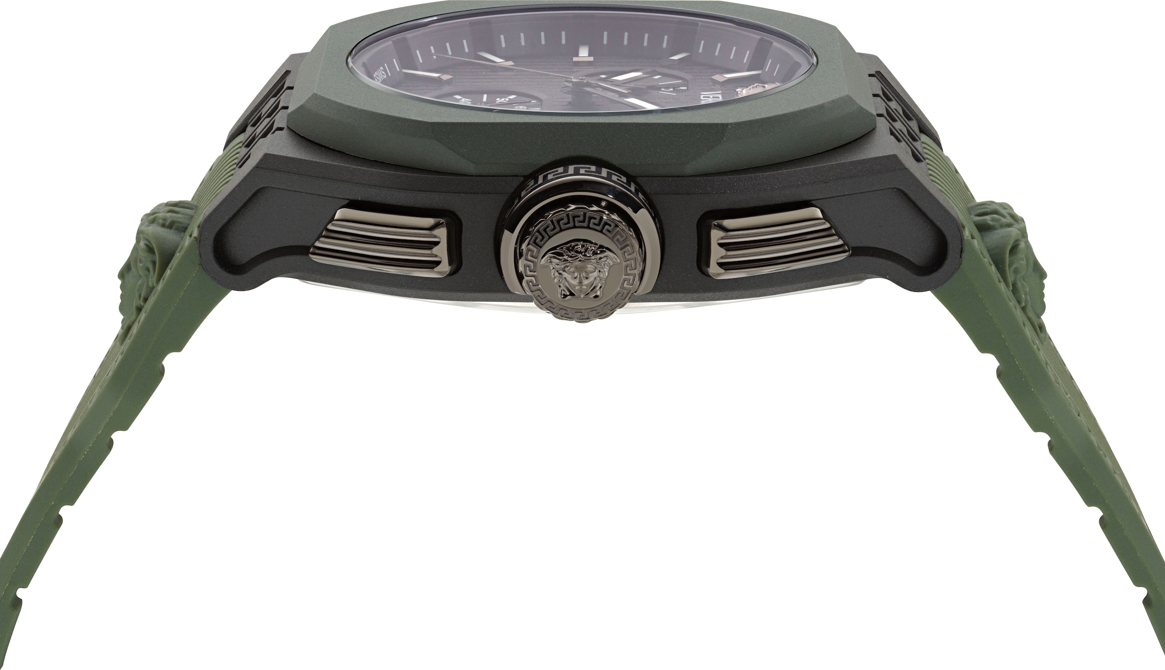 Versace Chronograph »V-LEGEND CHRONO«, Quarzuhr, Armbanduhr, Herrenuhr, Swiss Made,analog, Tag, Stoppfunktion