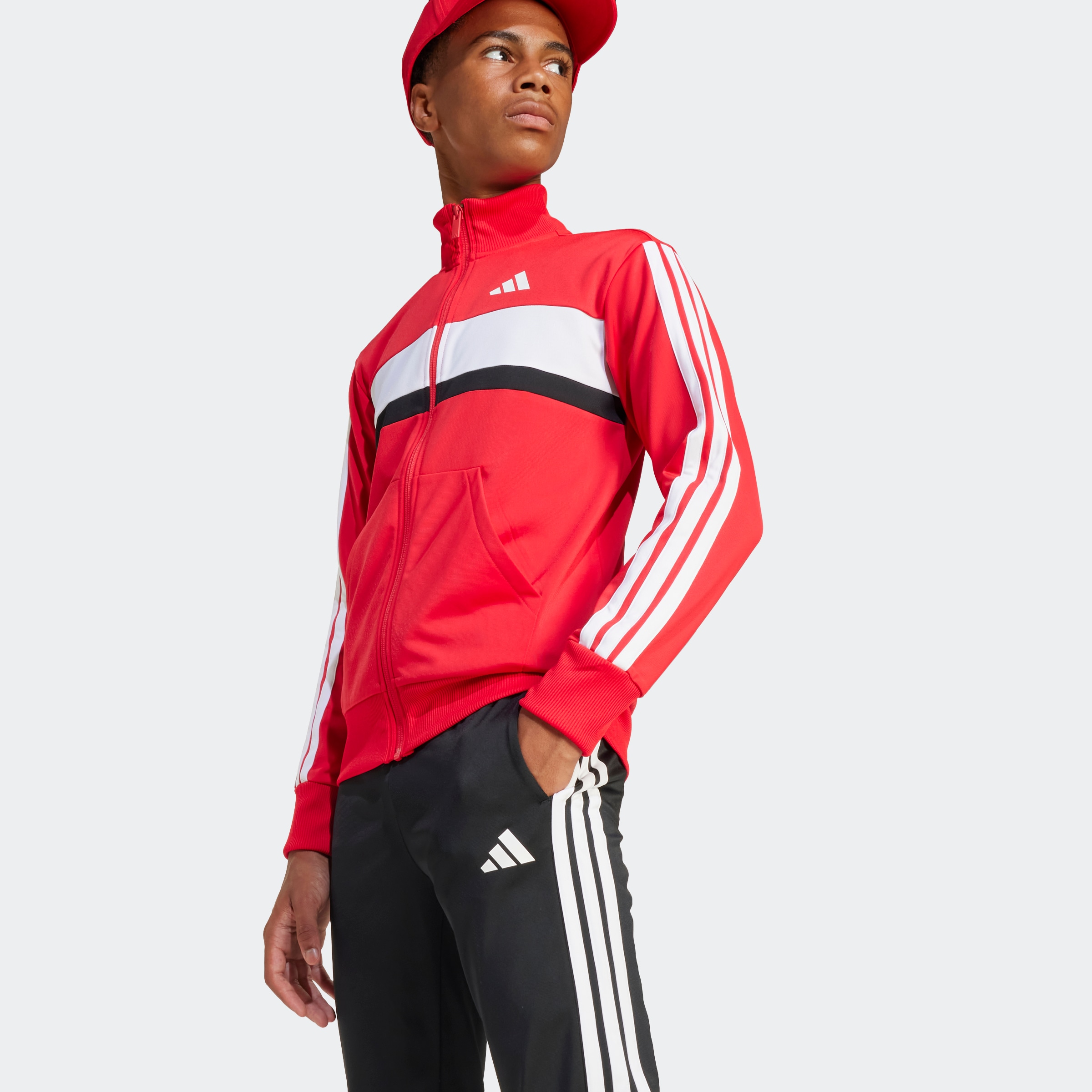 adidas Sportswear Trainingsanzug »J 3S TIBERIO TS«, (2 tlg.)