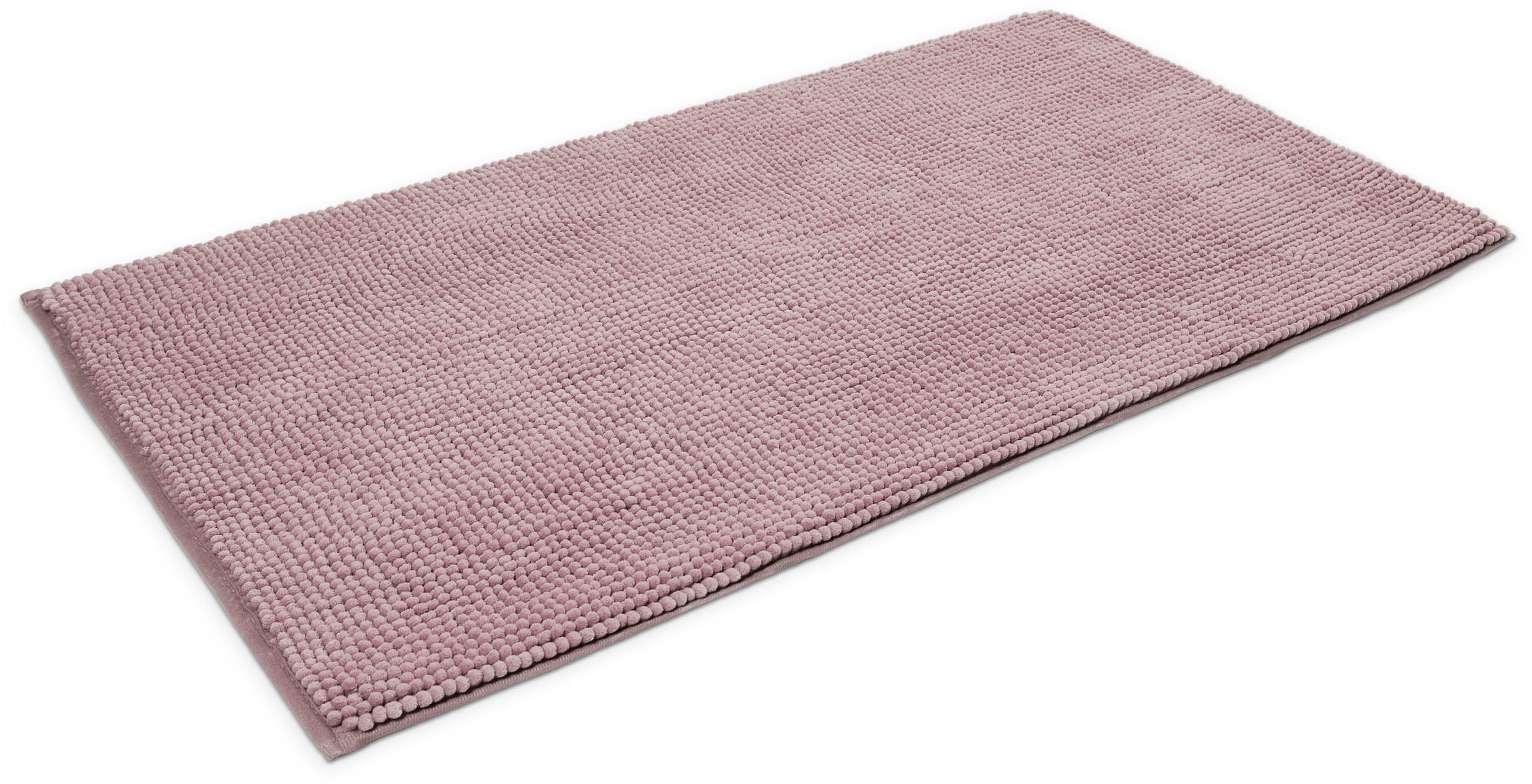 my home Badematte »Kaelan«, rutschhemmend beschichtet, fußbodenheizungsgeeignet, Badvorleger, Badteppich aus weicher Chenille, pastell Farben