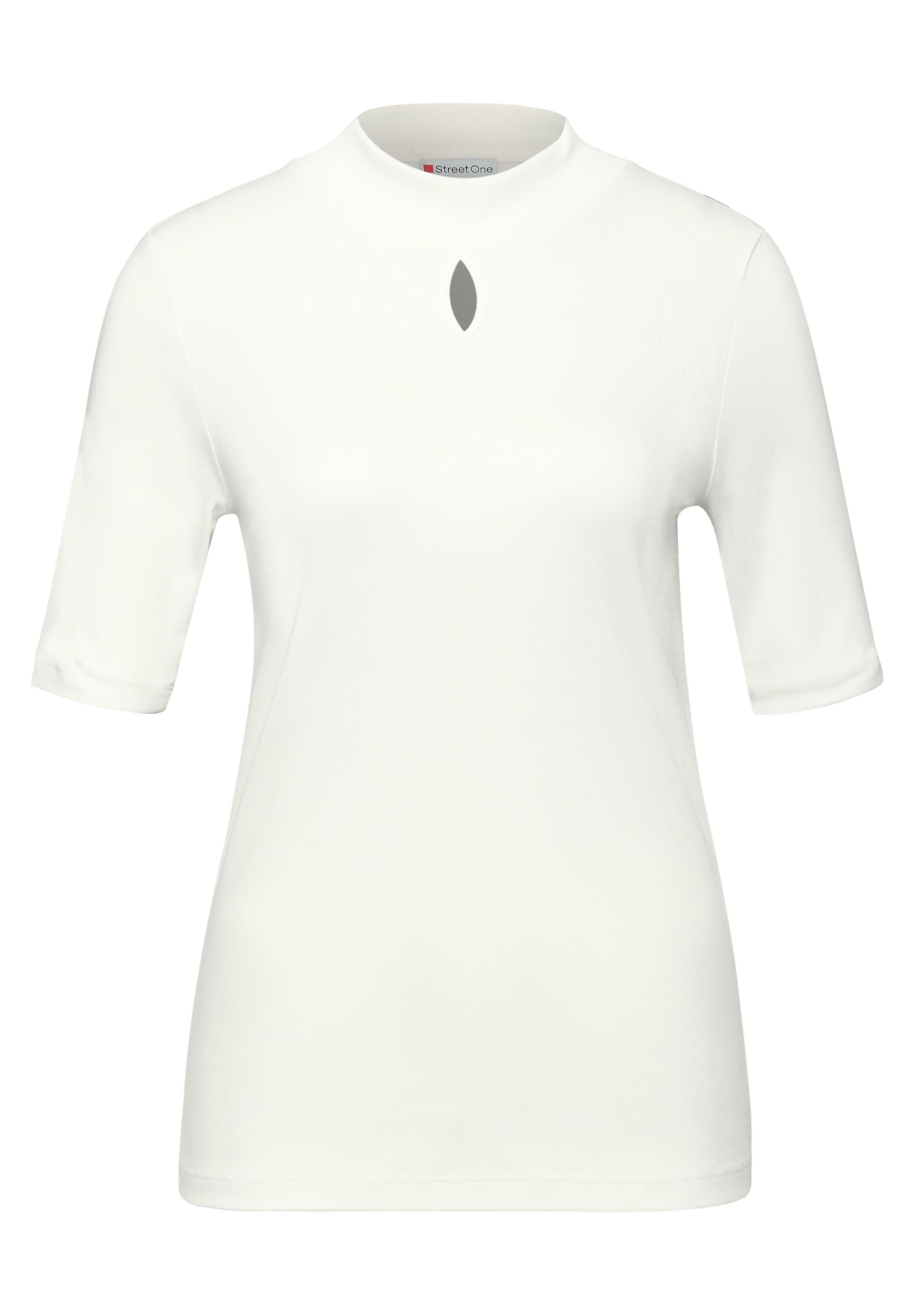 STREET ONE T-Shirt mit Turtleneck und Cut-Out