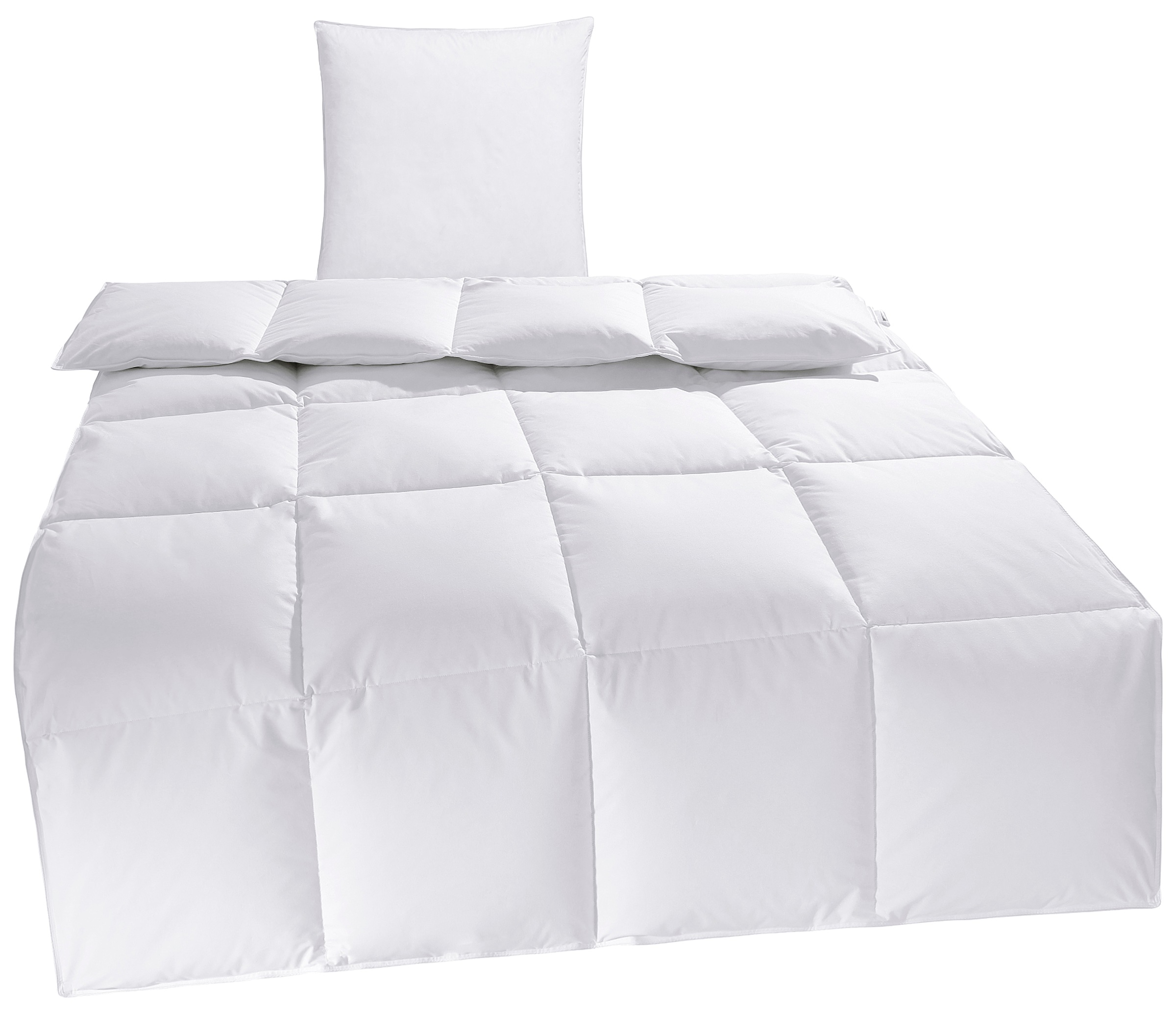 OTTO home Daunenbettdecke + Kopfkissen "Cyra Set, Bettdecke 135x200 & 155x2 günstig online kaufen