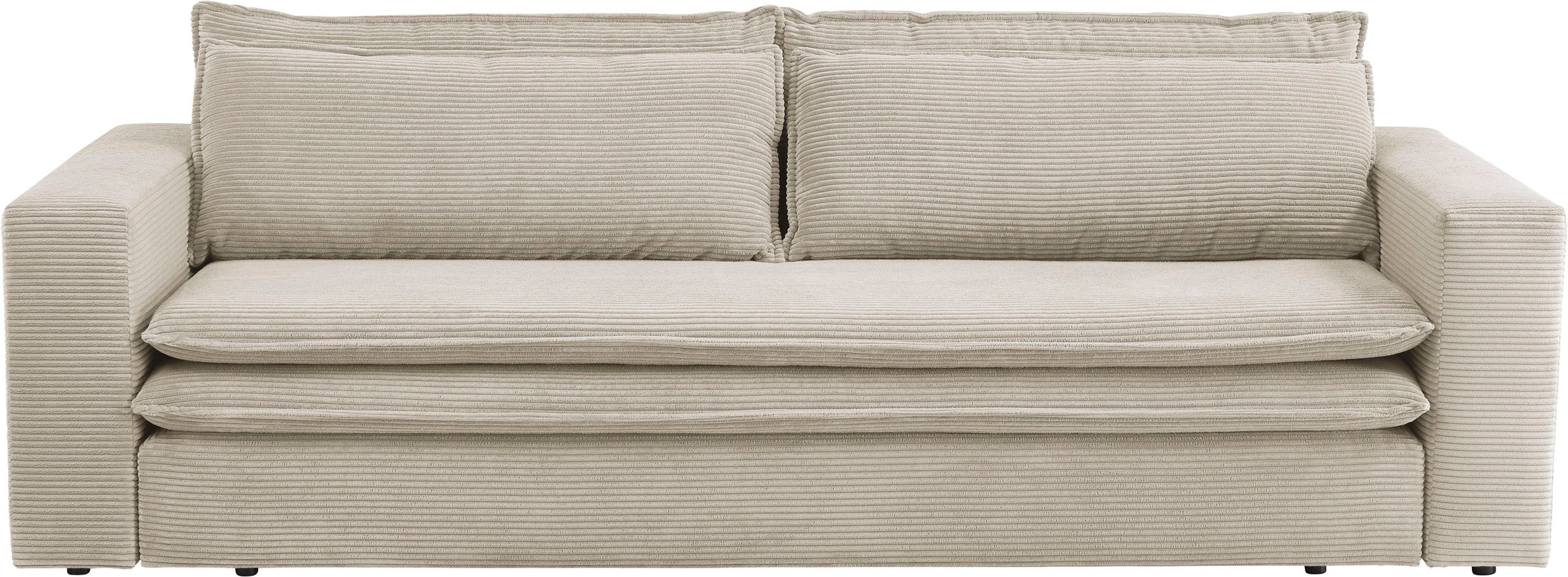 Places of Style Sitzgruppe "PIAGGE", (2 tlg.), 3-Sitzer-Sofa mit Bettfunkti günstig online kaufen