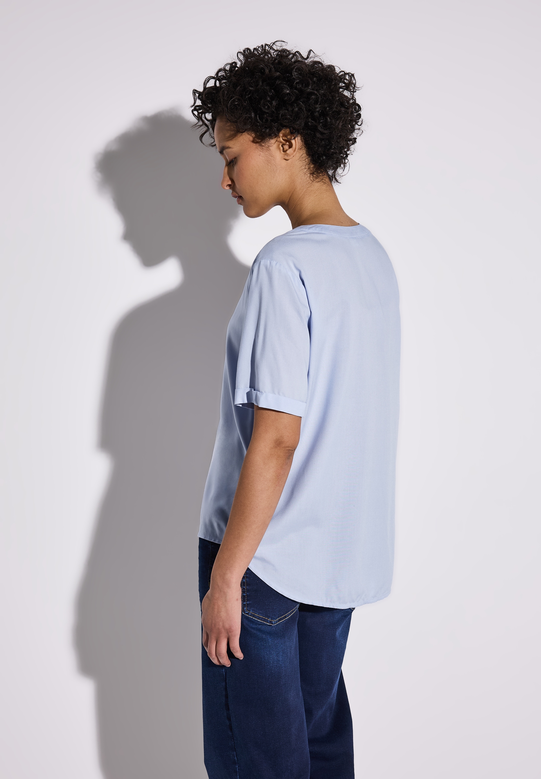 STREET ONE Shirtbluse, aus softer Viskose