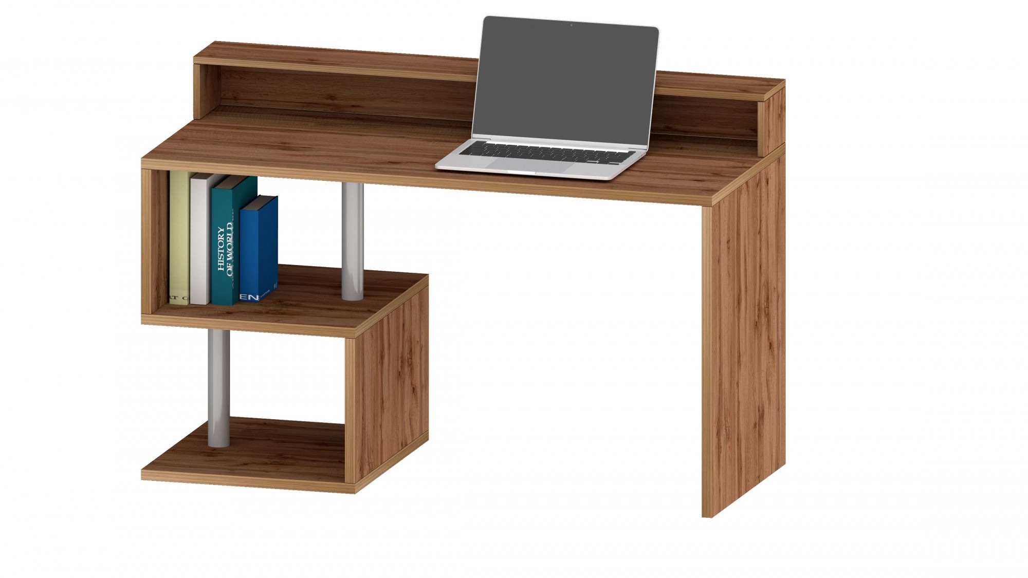 Thumbnail - Home affaire Schreibtisch "Esse, modernes Design" in verschiedenen Breiten, mit und ohne Monitoraufsatz, Made in Italy