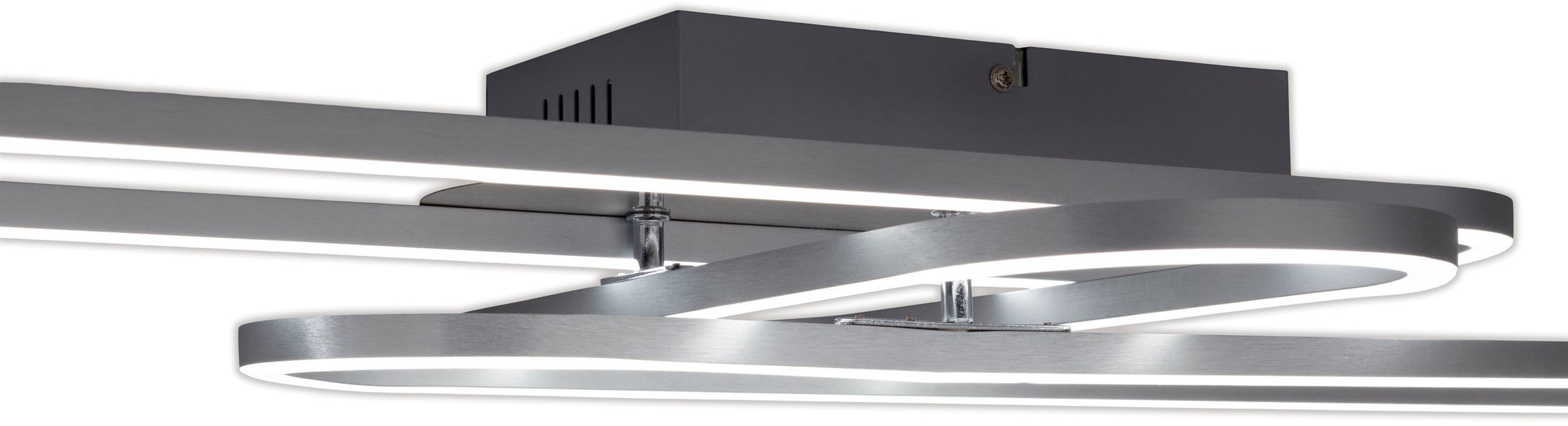 näve LED Deckenleuchte »CARLON« 2 Stk. Kaltweiß | Neutralweiß | Warmweiß Dimmbar;CCT-Funktion;Memoryfunktion;Nachtlichtfunktion;Zeitschaltuhr