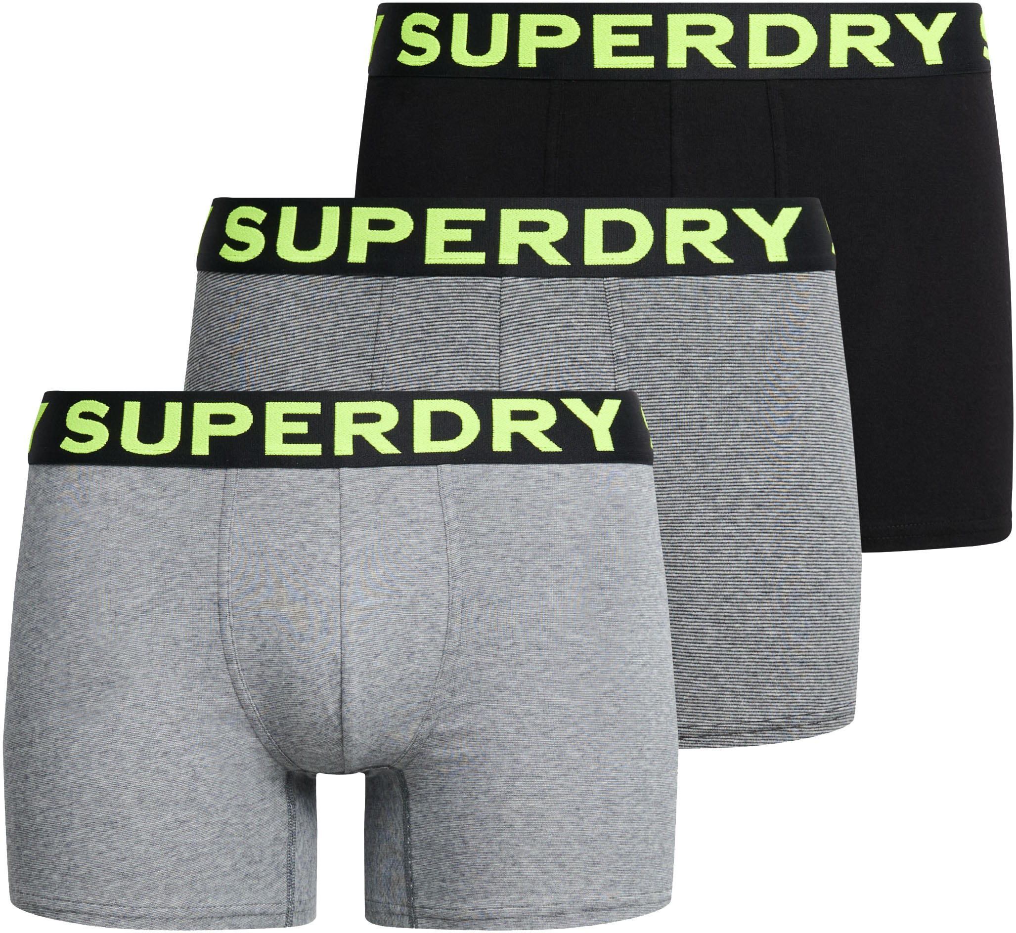 Superdry Boxershorts "BOXER TRIPLE PACK", (Packung, 3 St.)