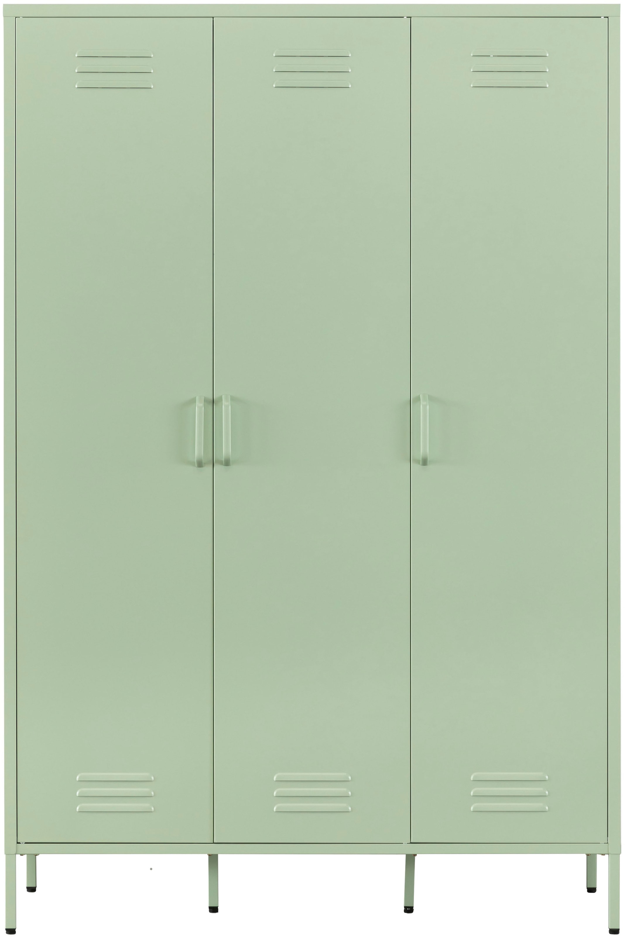 OTTO home Kleiderschrank »Siena Schrank Spind Metallschrank mit 3 Türen« Ideal für jeden Wohnraum - Trendsetter,  Zeitloser Schlafzimmerschrank Garderobe Multischrank