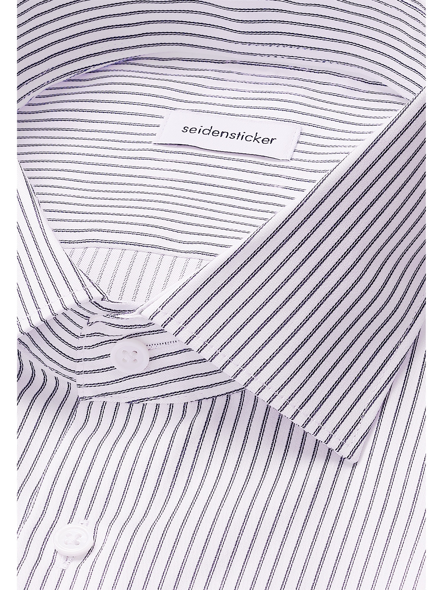 seidensticker Businesshemd »Schwarze Rose«, Slim 1/1 Kentkragen Gestreift