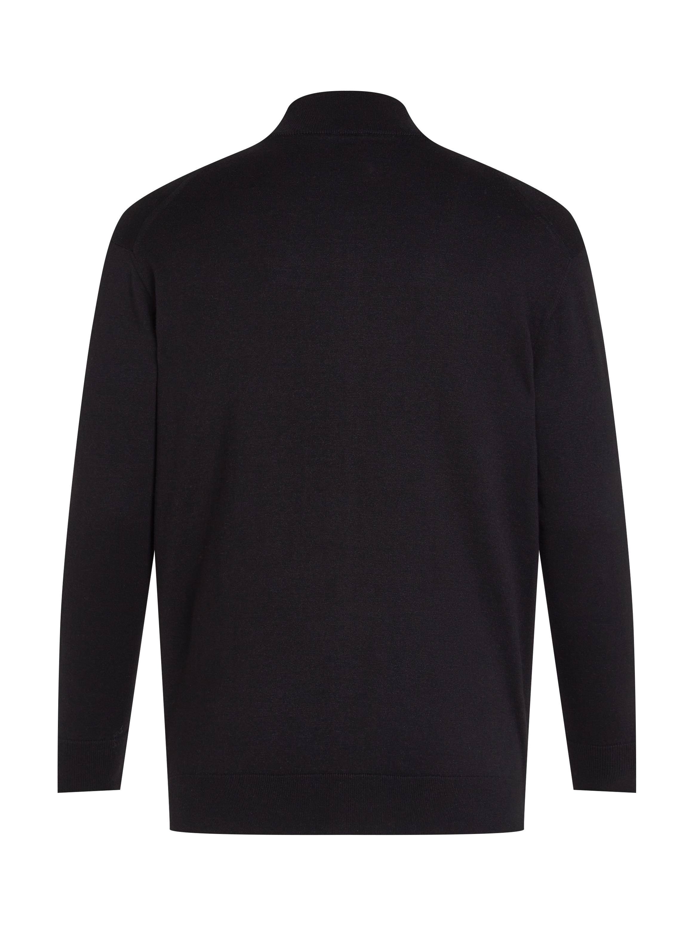 Calvin Klein Big&Tall Sweatshirt »BT_COTTON SILK BLEND ZIP JACKET«, in Großen Größen mit Logoprint