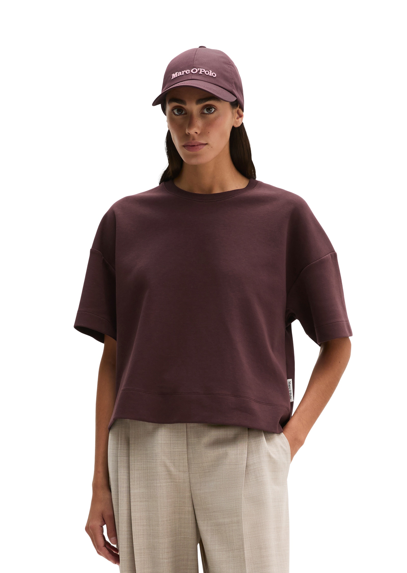 Marc OPolo T-Shirt "aus Interlock-Qualität"