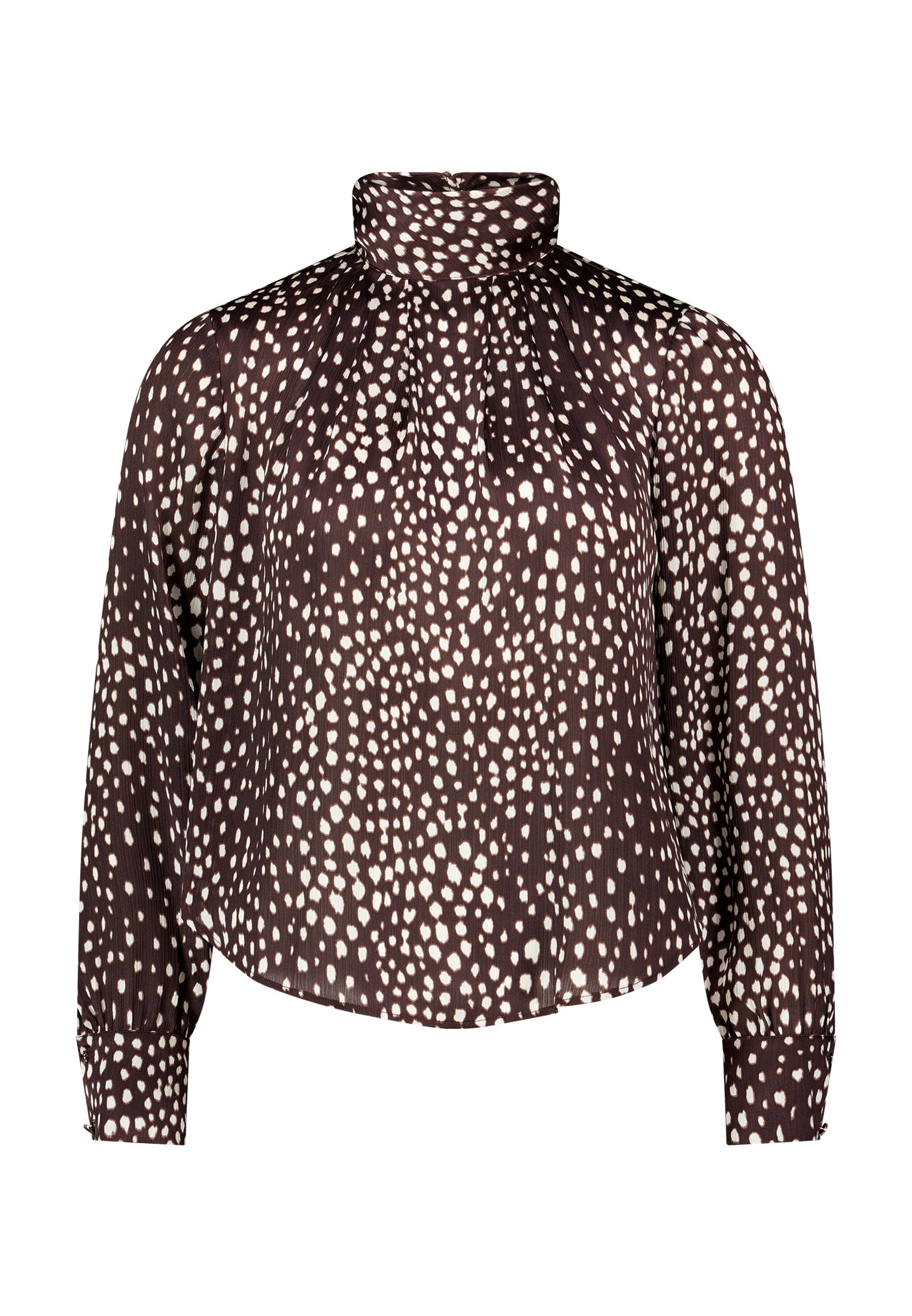 Zero Satinbluse »Damen mit Animalprint«