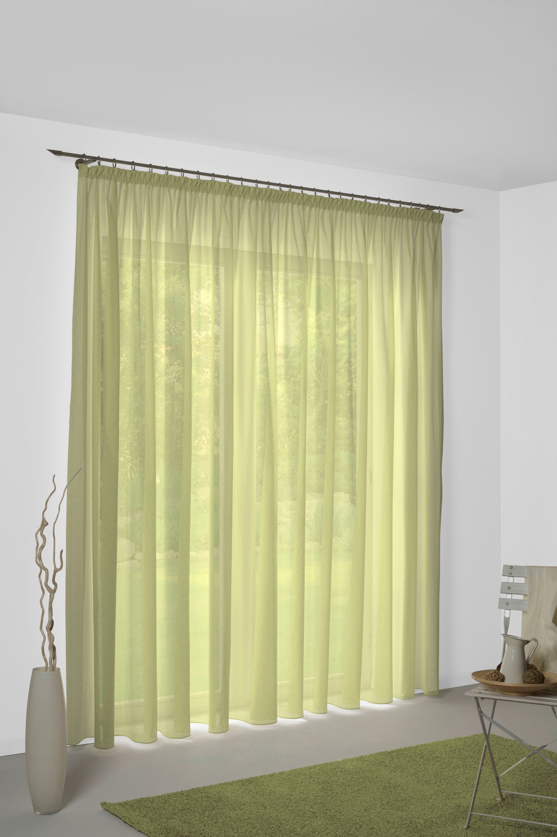 Wirth Vorhang "Sunday" Multifunktionsband 1 Stk. tlg. günstig online kaufen