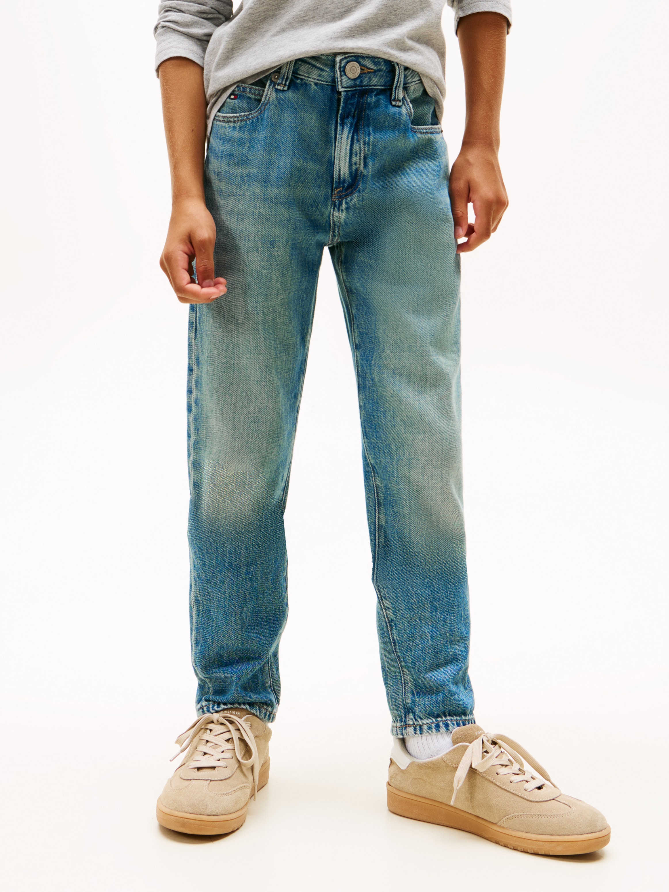 Tommy Hilfiger Gerade Jeans "MODERN STRAIGHT VINTAGE DENIM" Kinder bis 16 Jahre