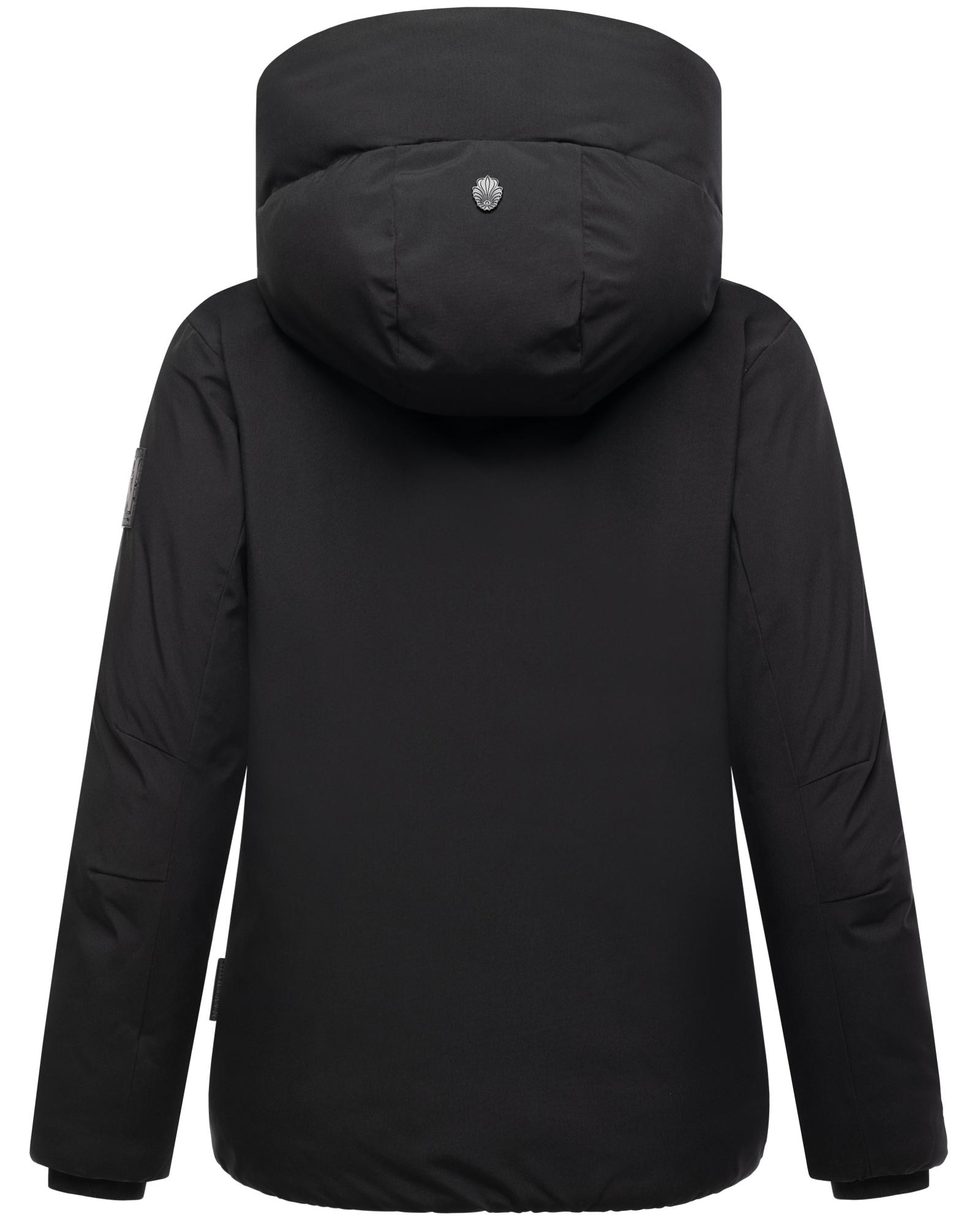 Navahoo Winterjacke »Blütenlicht 14«, mit Kapuze, Warme Damenjacke mit hohem Kragen
